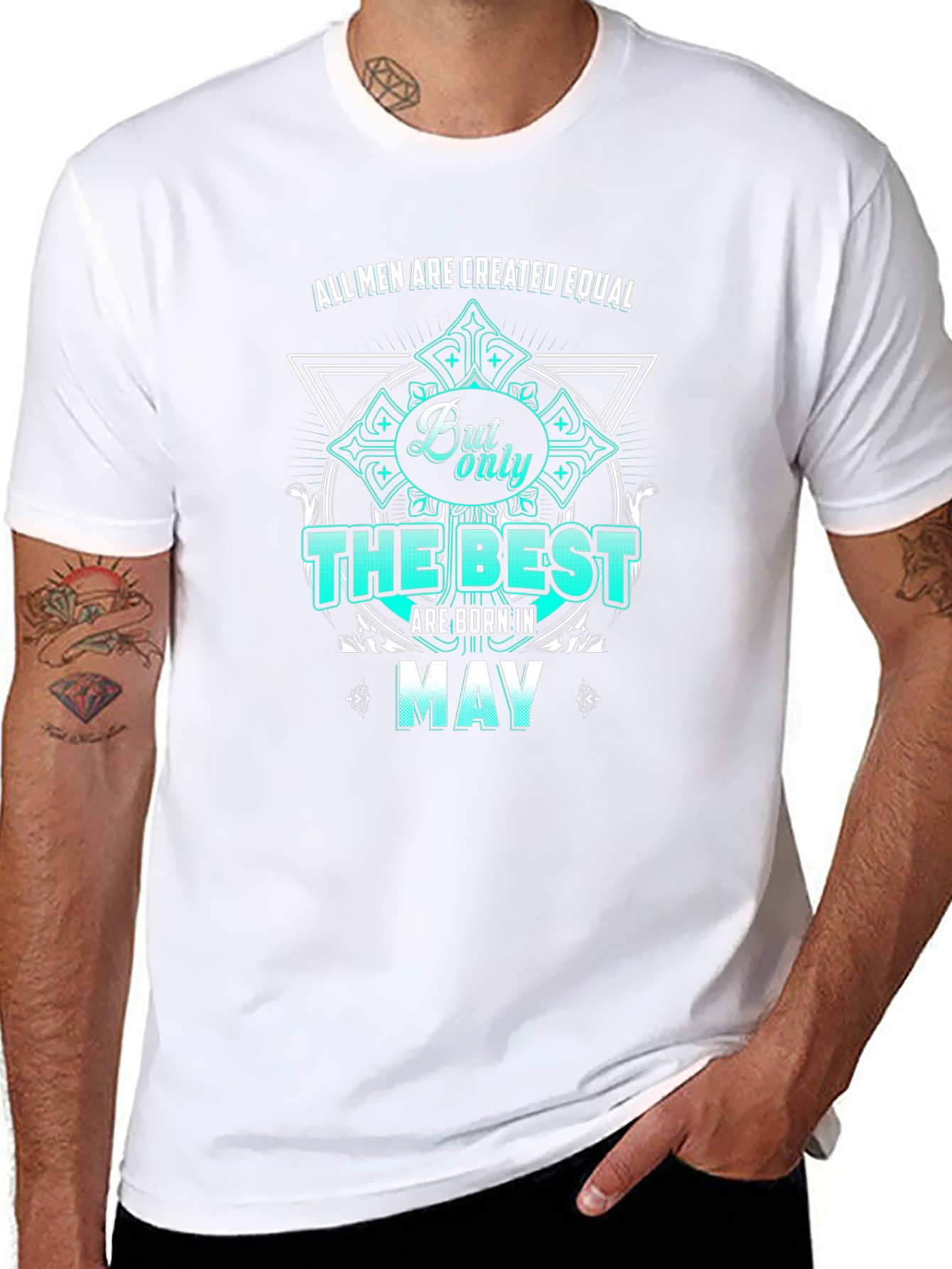 Best Men Born in May T-Shirt