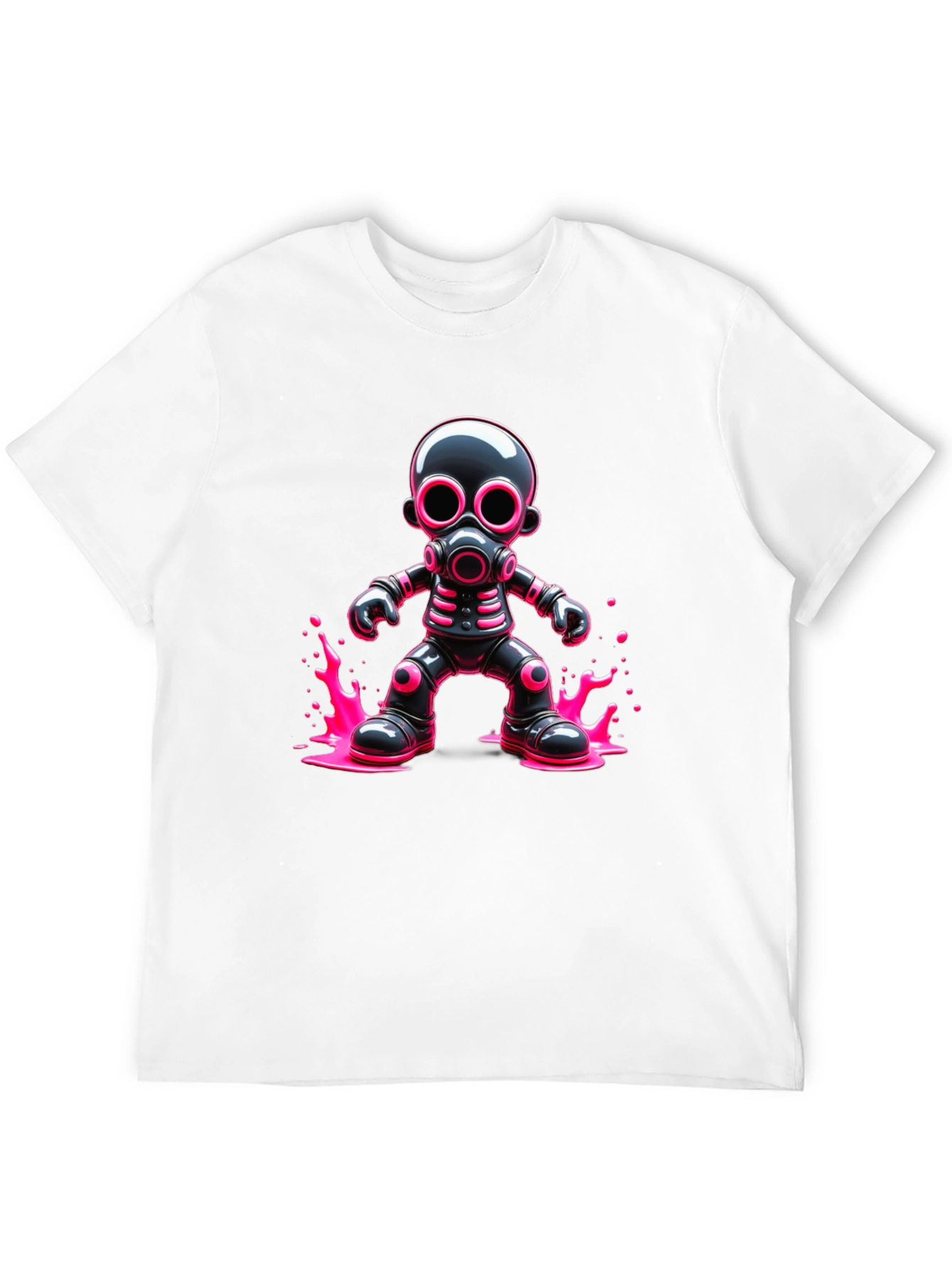 Cyberpunk Gas Mask T-Shirt - Bold Graphic Tee