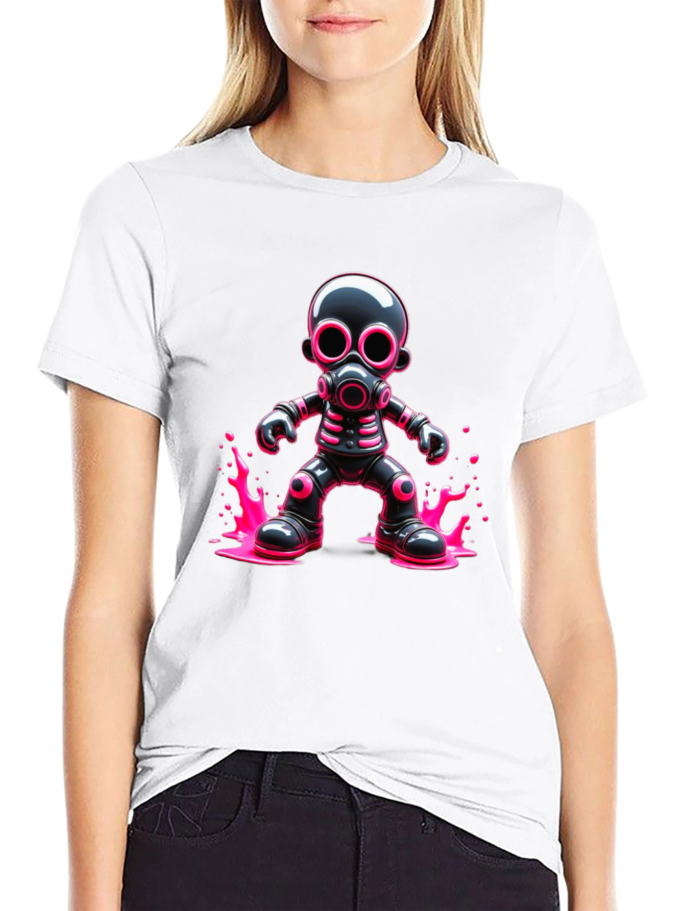 Cyberpunk Gas Mask T-Shirt - Bold Graphic Tee