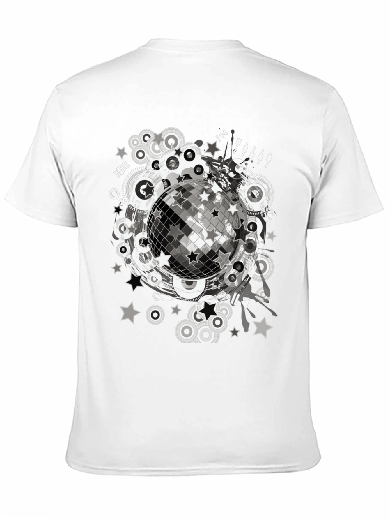 Disco Ball Graphic Tee - Retro Party Shirt
