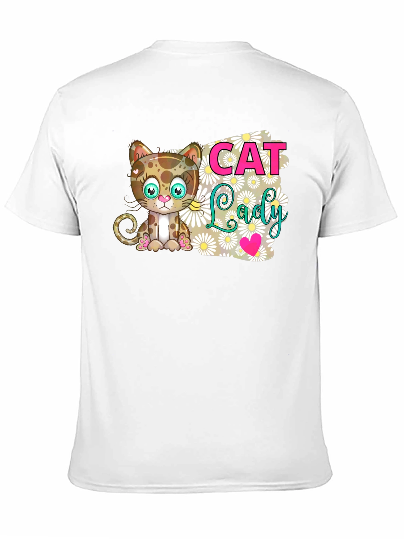 Cat Lady Graphic T-Shirt - Soft Cotton Tee
