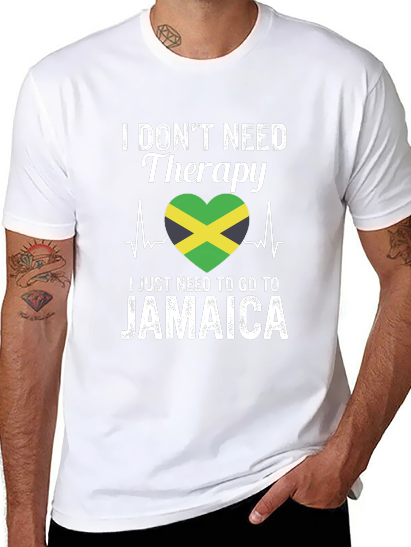 Jamaica Therapy T-Shirt - Funny Vacation Tee