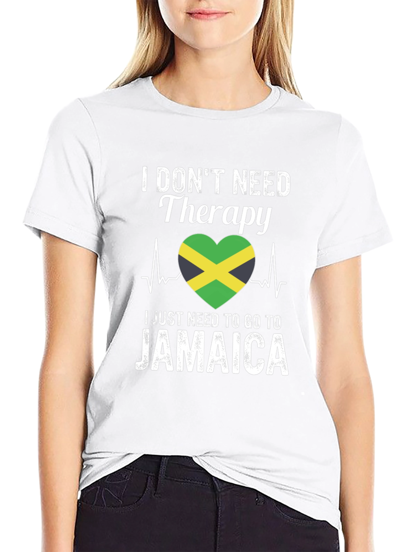 Jamaica Therapy T-Shirt - Funny Vacation Tee