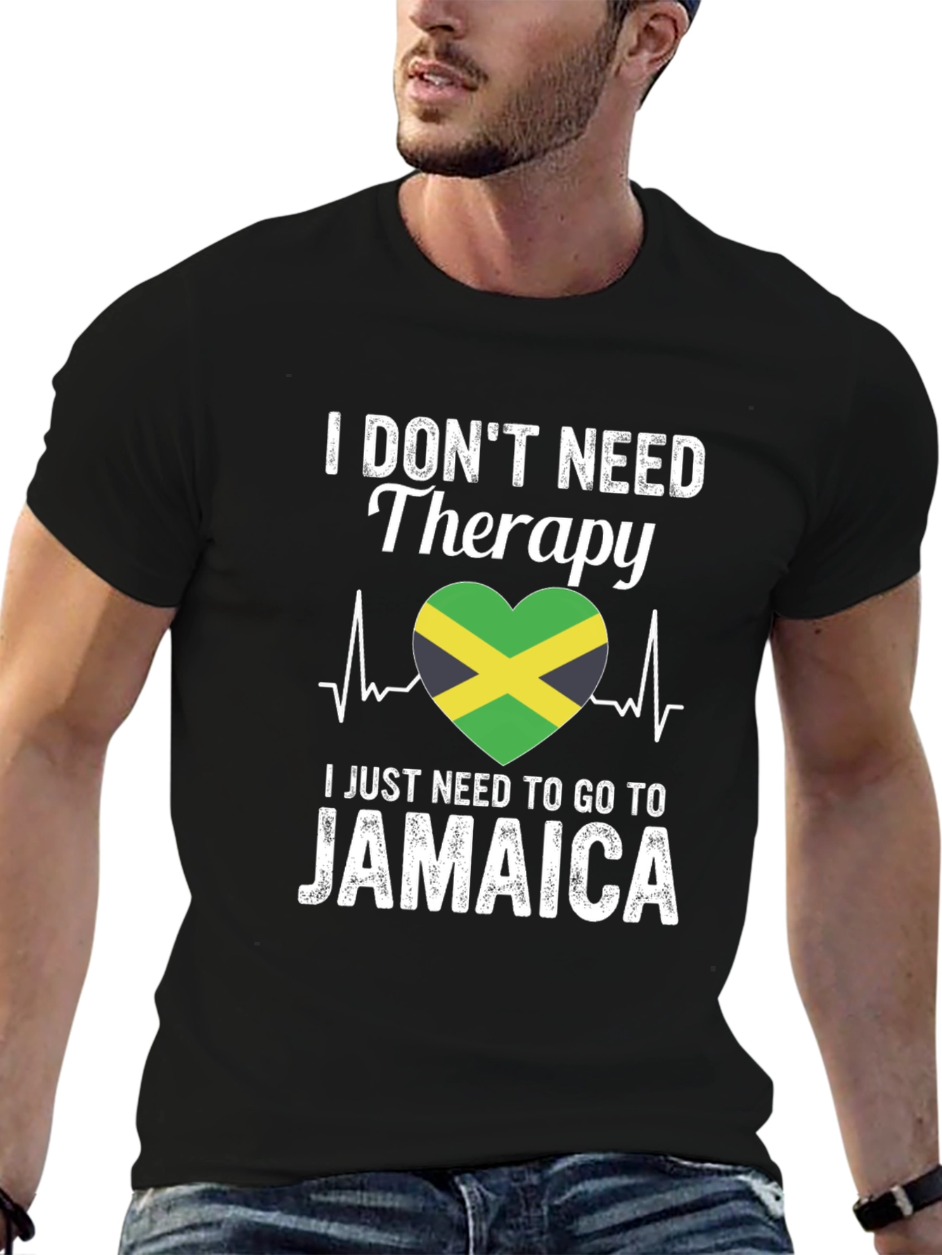 Jamaica Therapy T-Shirt - Funny Vacation Tee