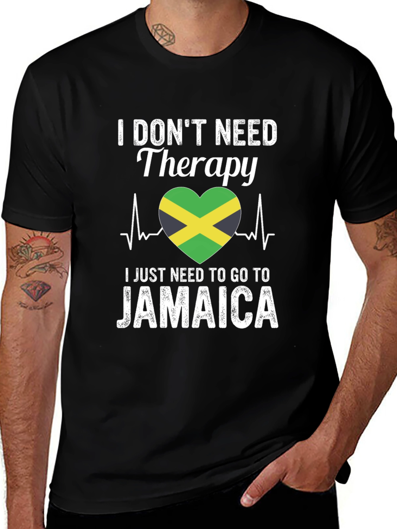 Jamaica Therapy T-Shirt - Funny Vacation Tee