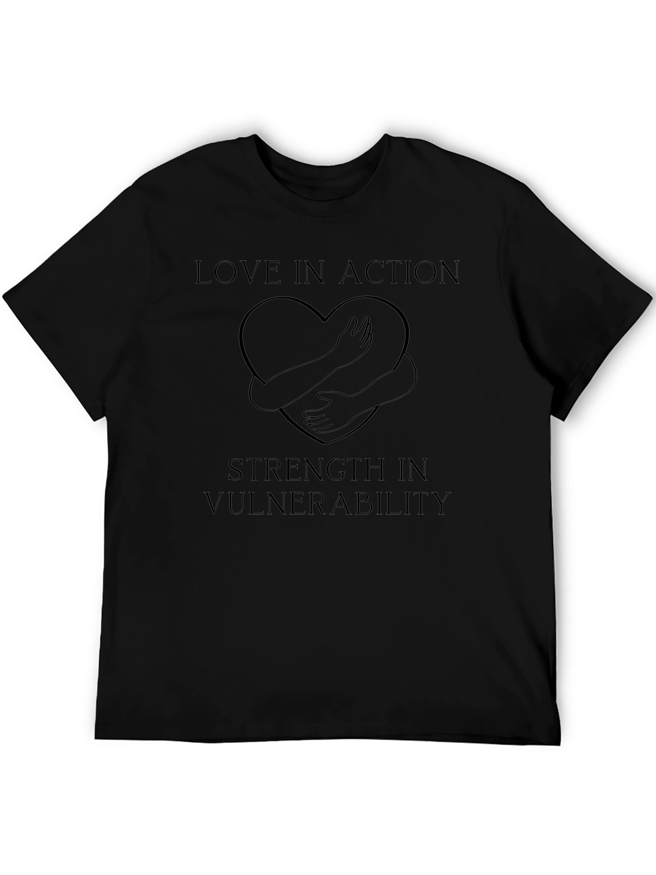 Love in Action Graphic Tee - Strength in Vulnerability