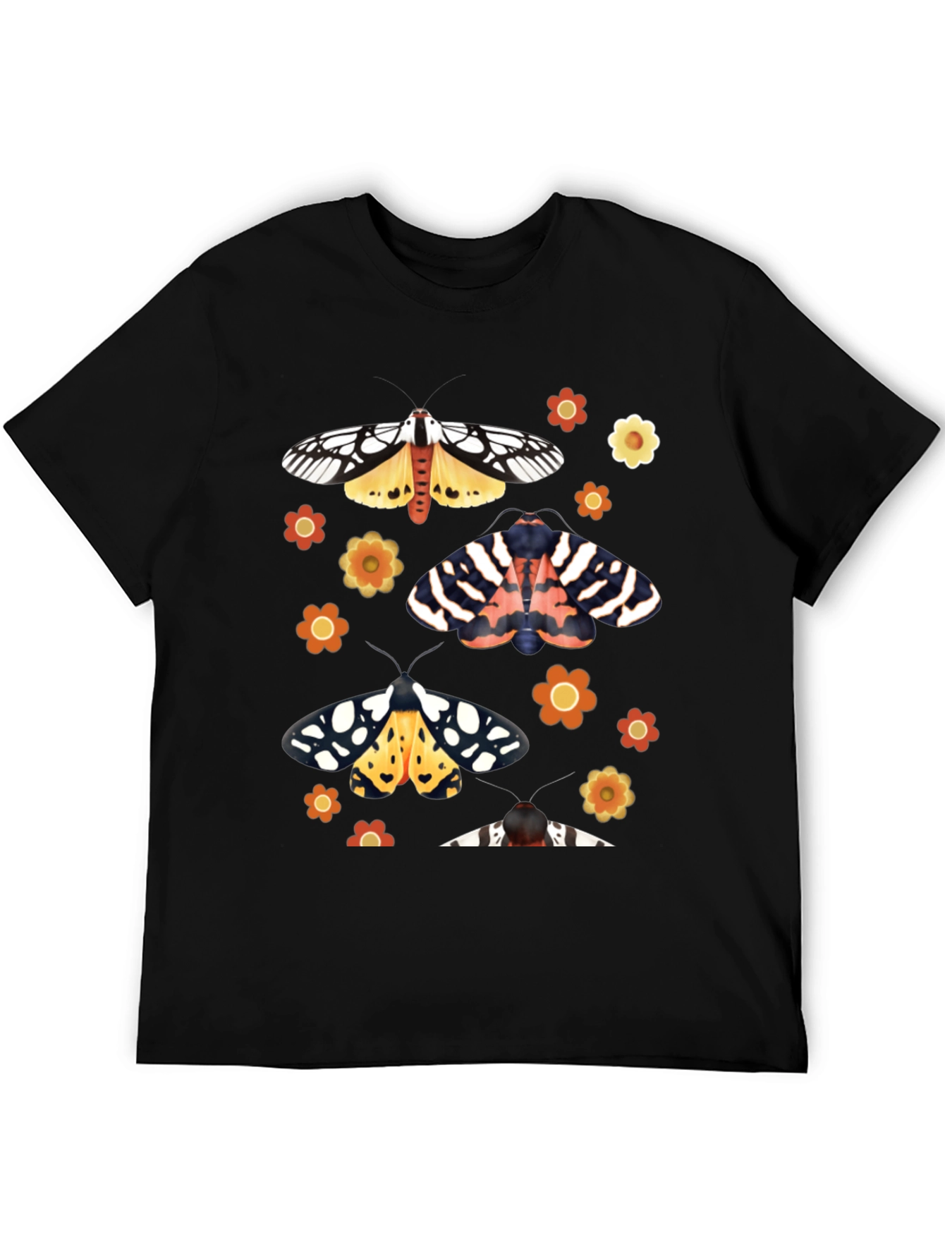Moth & Flower Graphic Tee