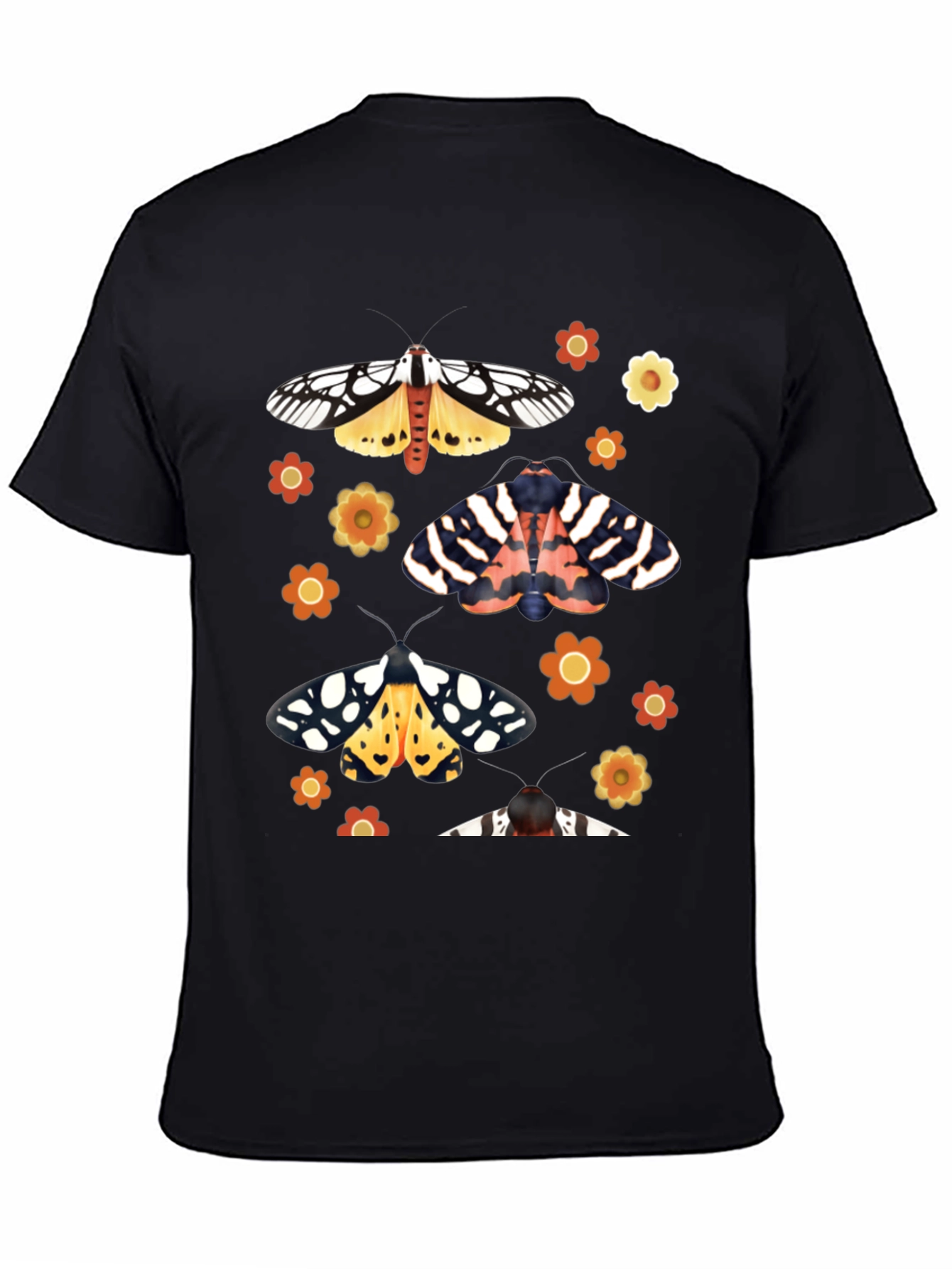 Moth & Flower Graphic Tee