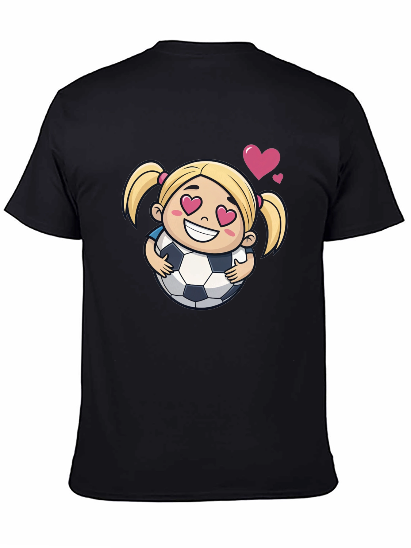 Cute Soccer Girl T-Shirt