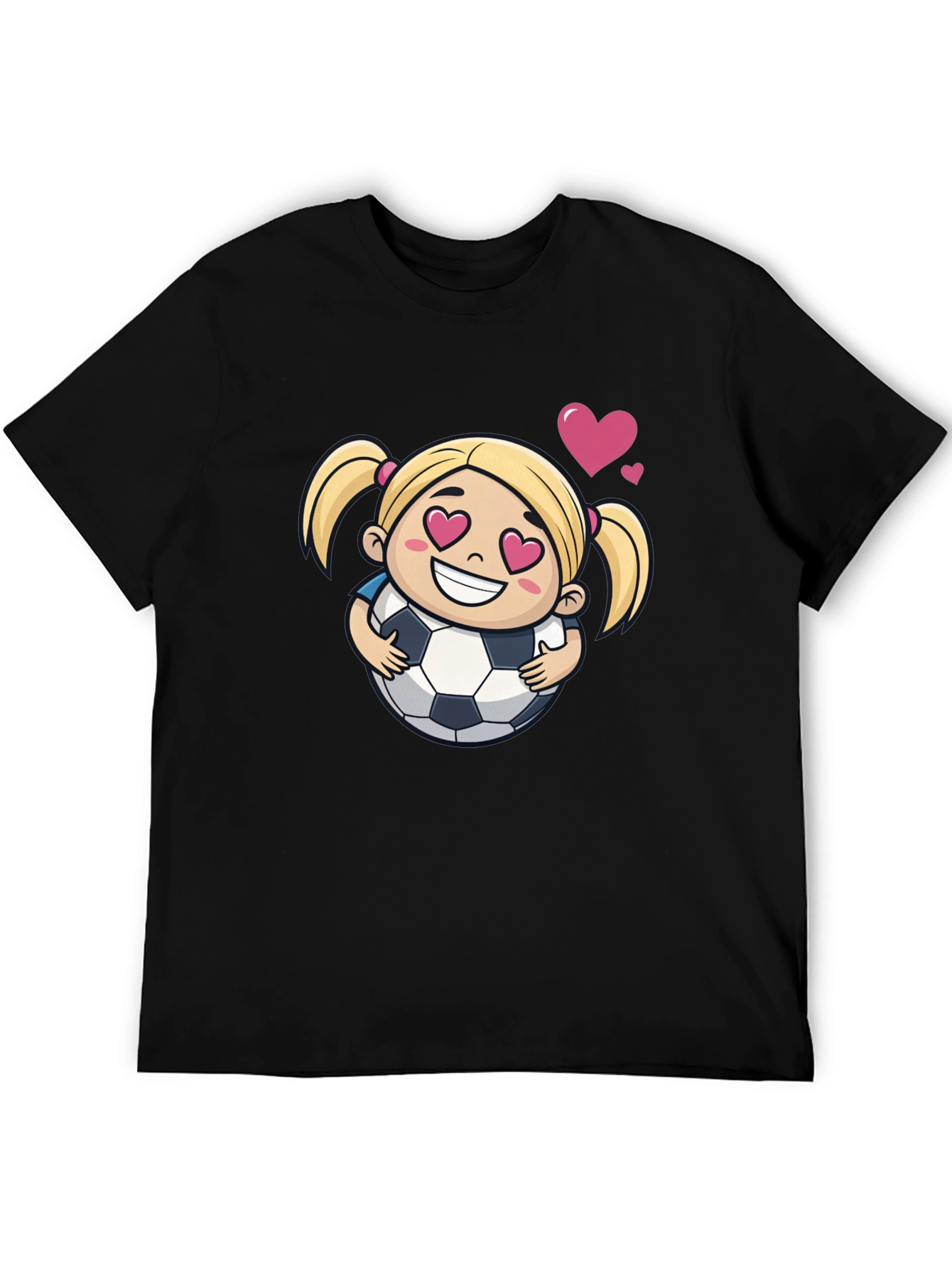 Cute Soccer Girl T-Shirt