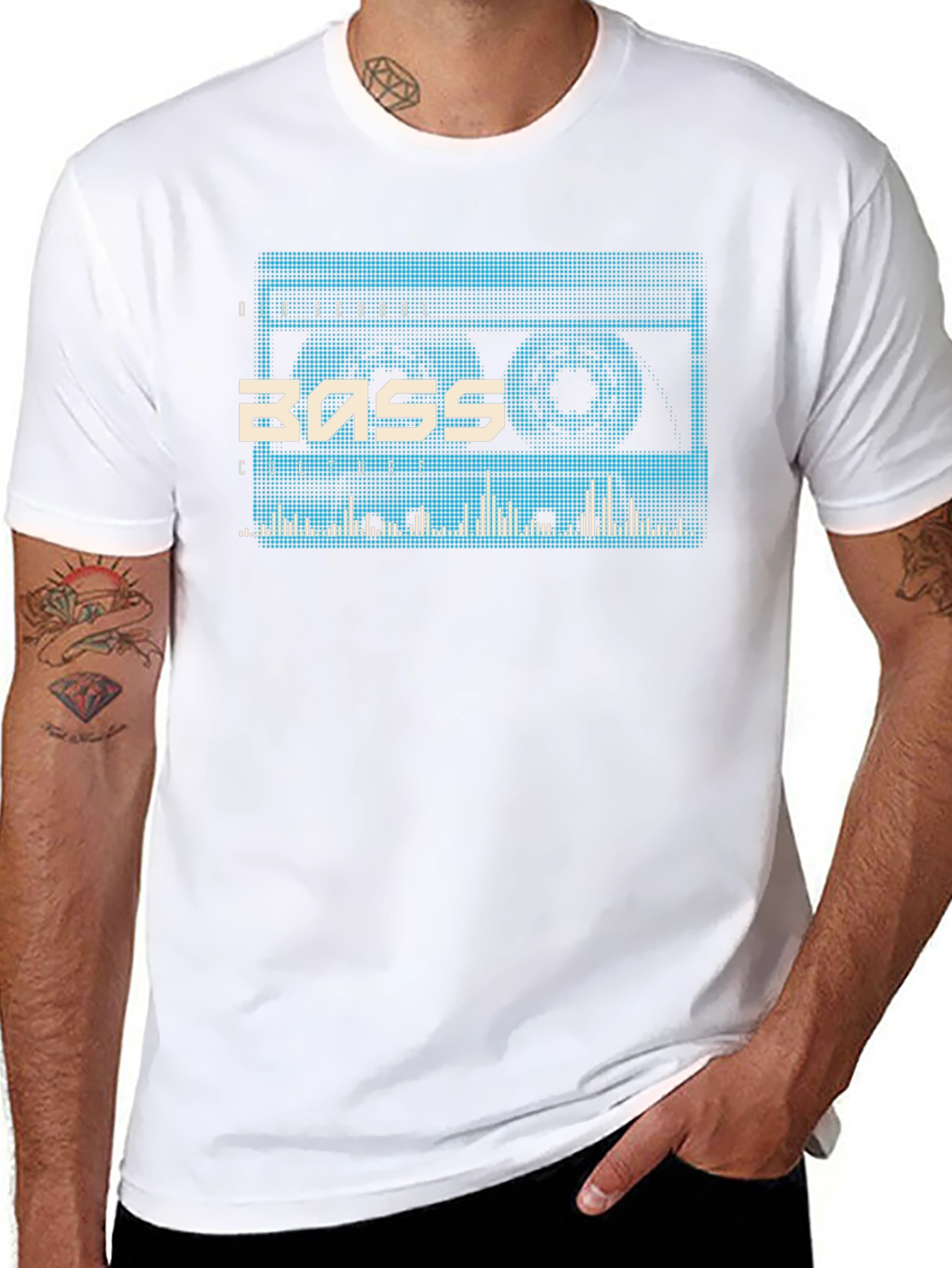 Old School Bass Culture Graphic Tee