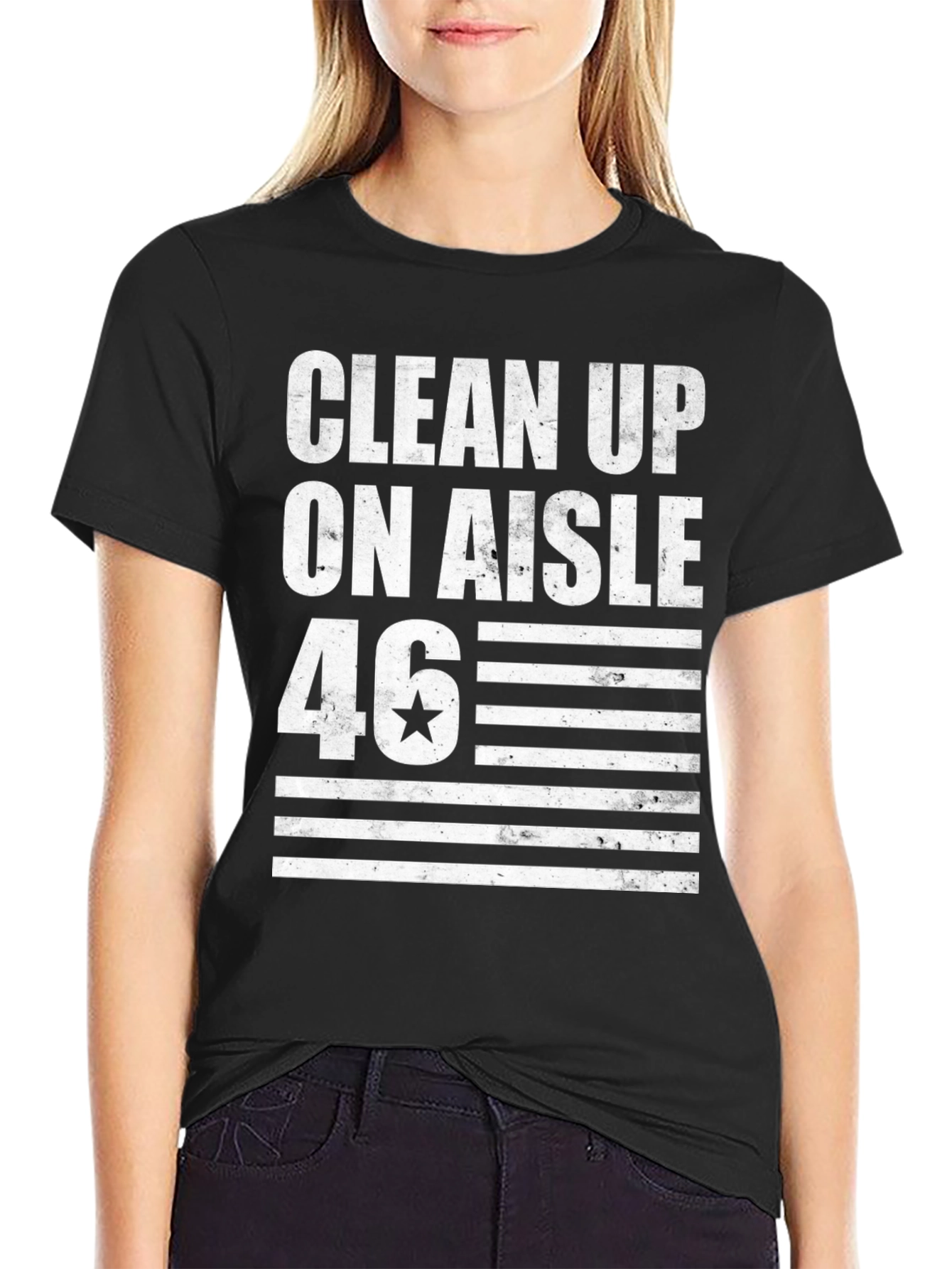 Clean Up On Aisle 46 Graphic Tee