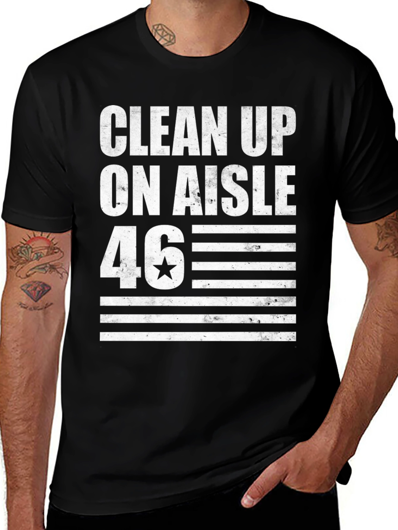 Clean Up On Aisle 46 Graphic Tee