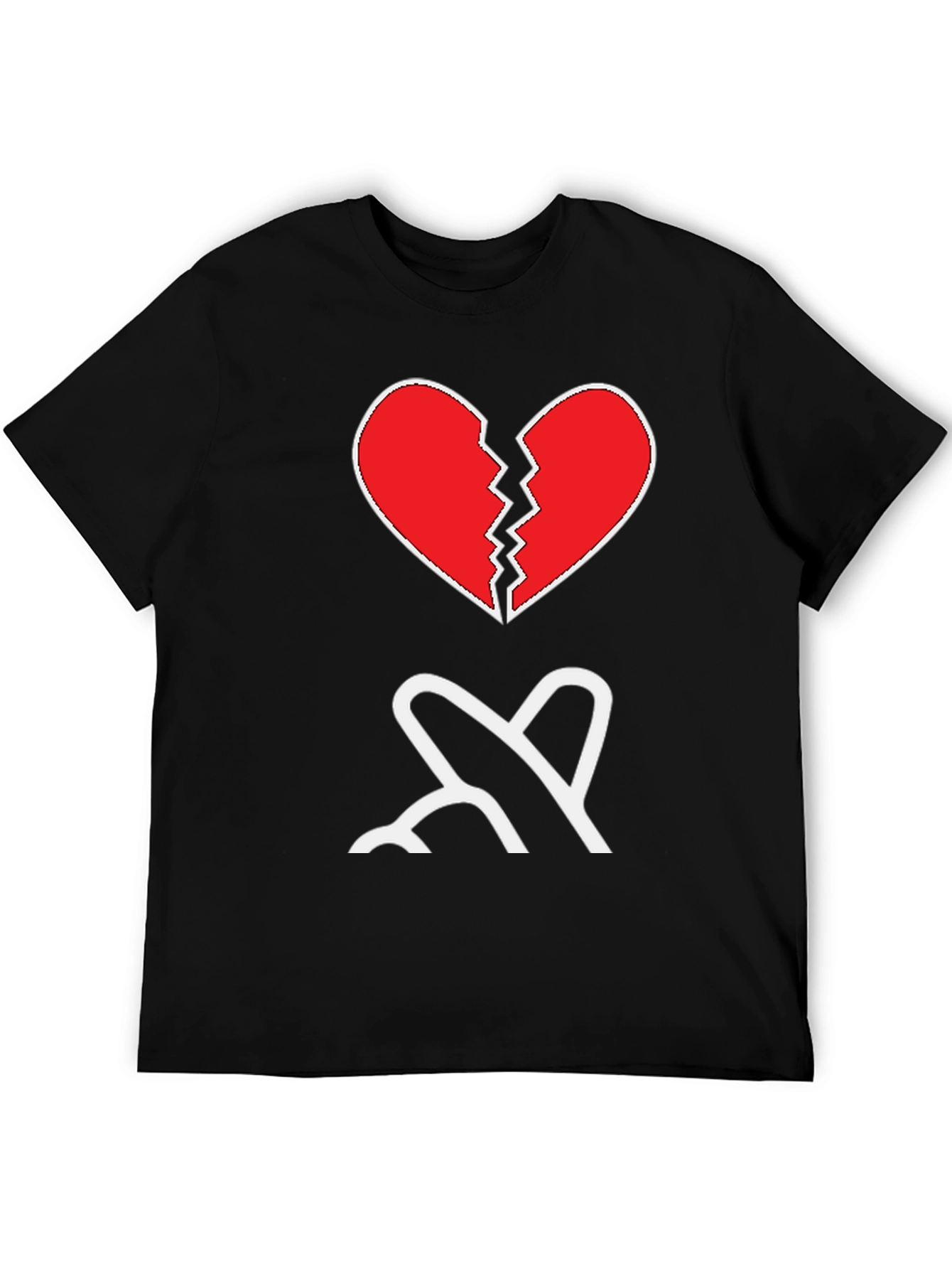 Broken Heart T-Shirt - Express Yourself
