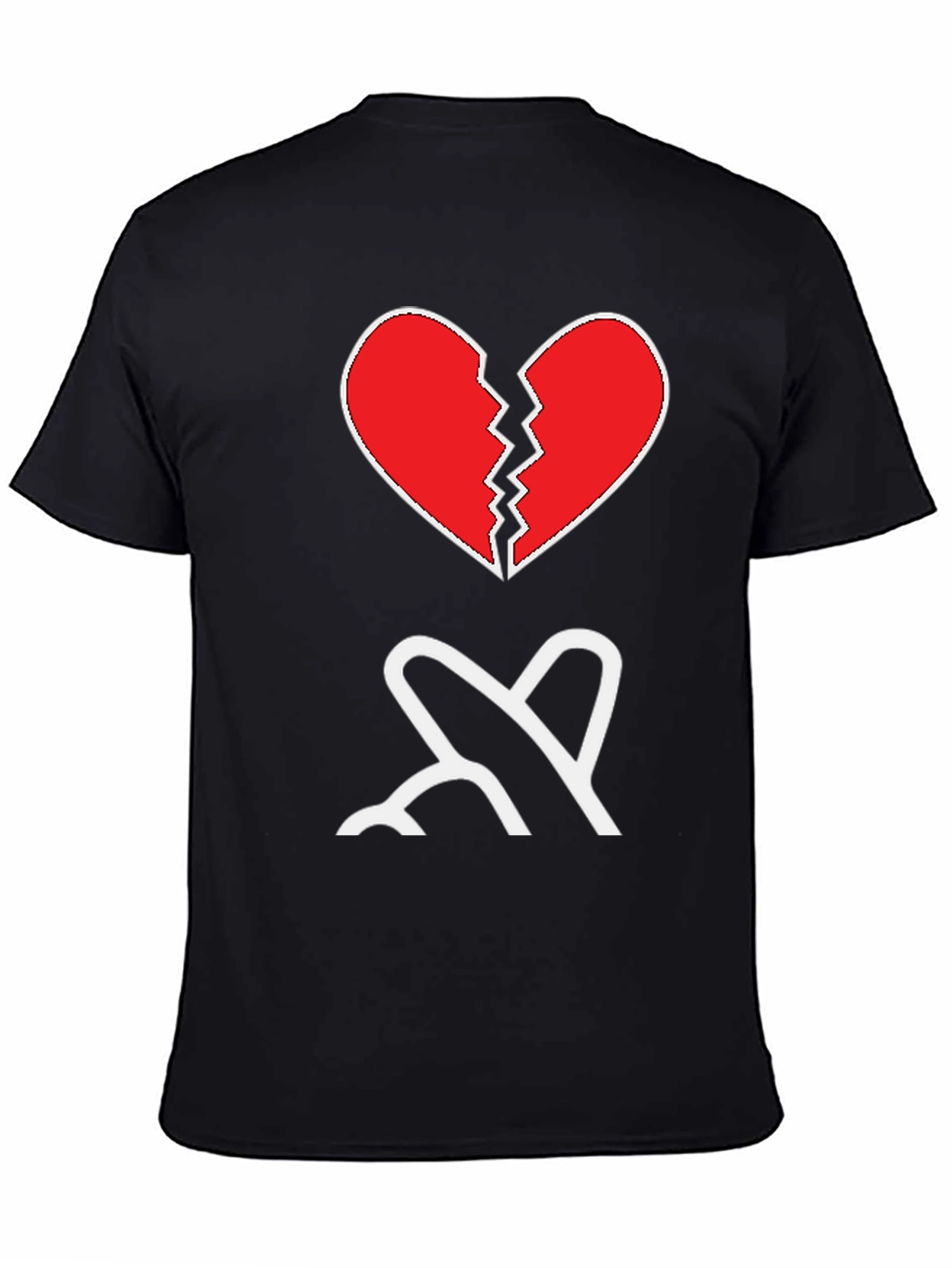 Broken Heart T-Shirt - Express Yourself