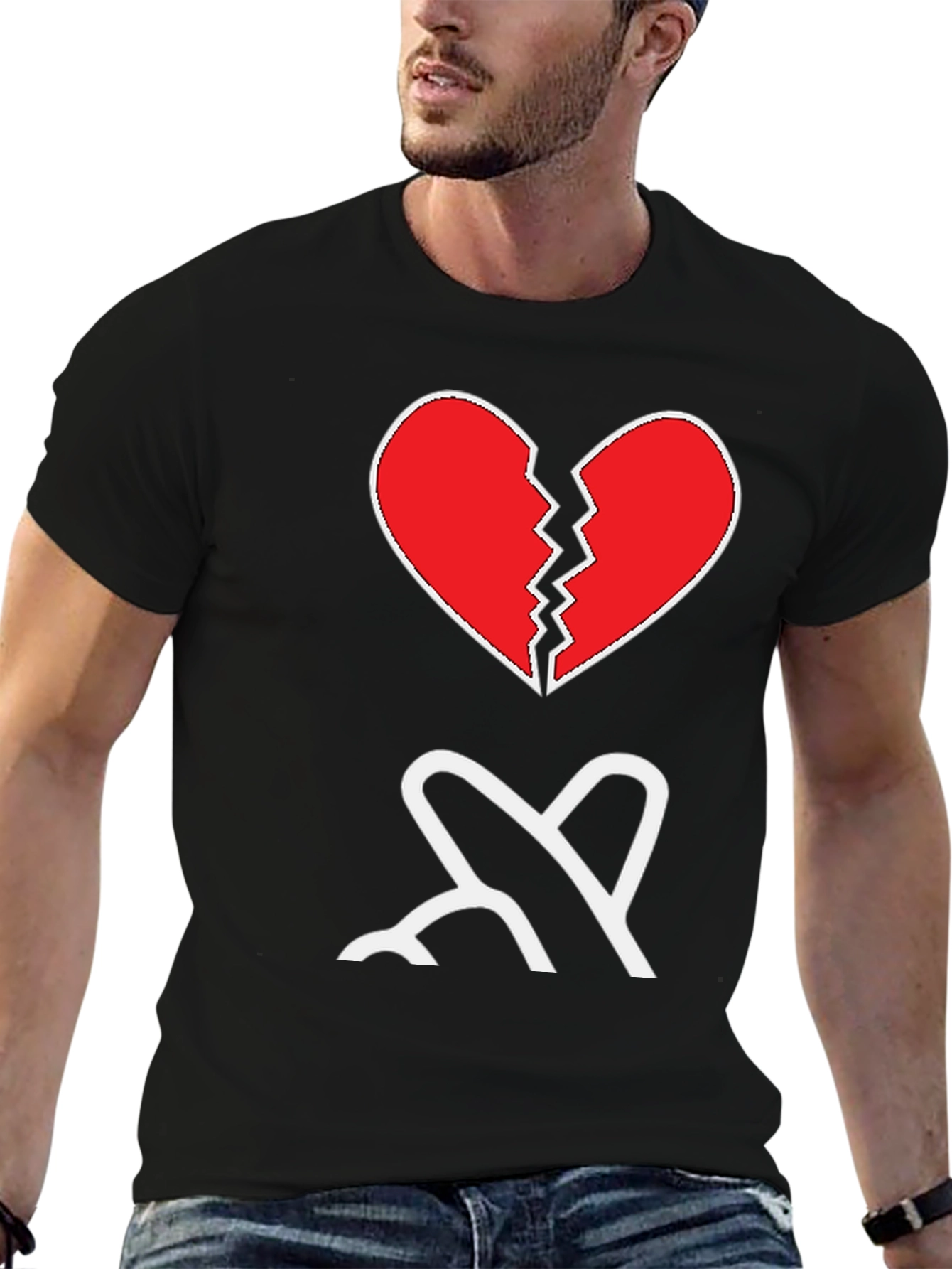 Broken Heart T-Shirt - Express Yourself