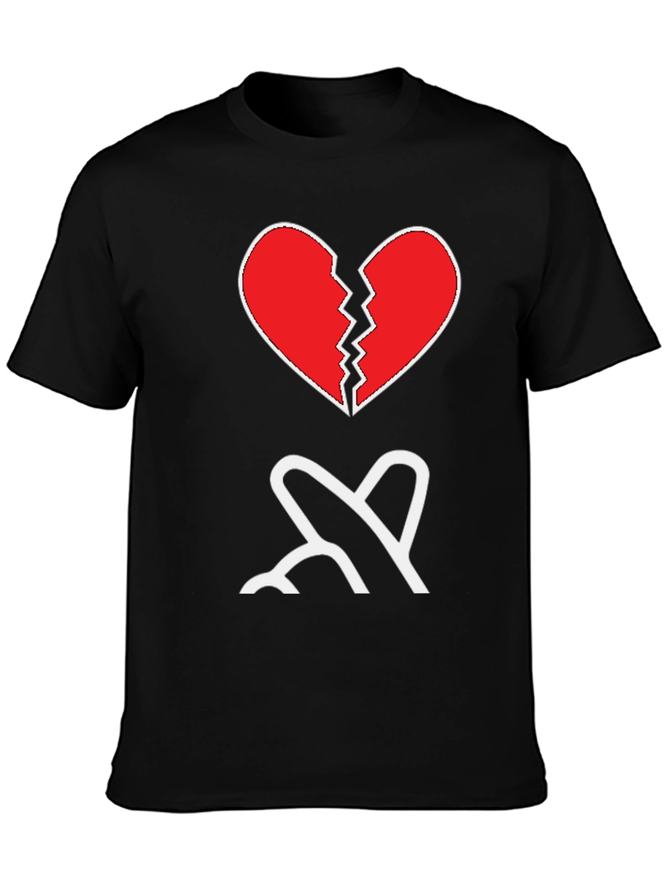 Broken Heart T-Shirt - Express Yourself