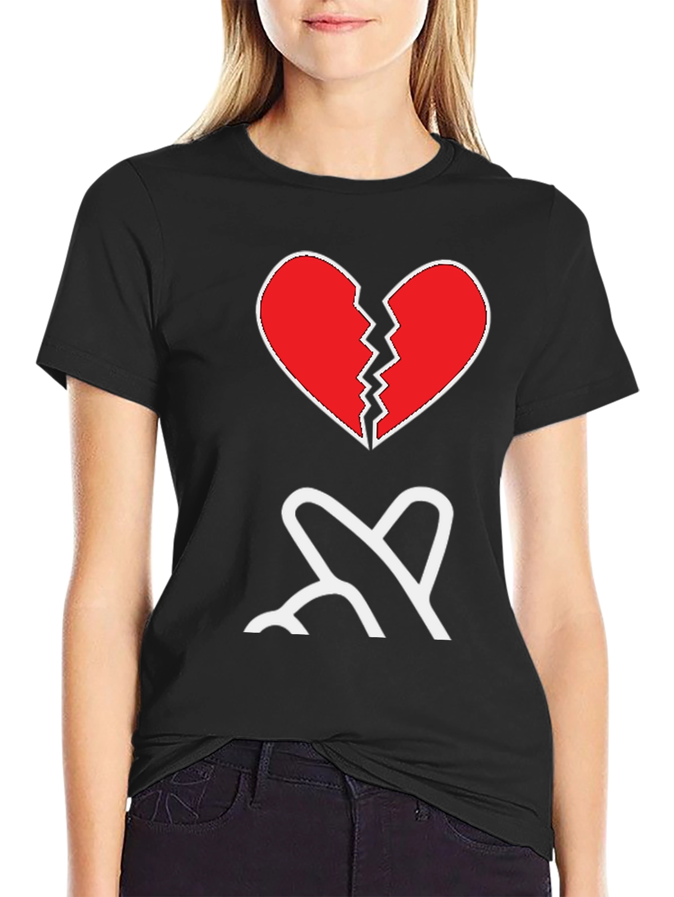 Broken Heart T-Shirt - Express Yourself