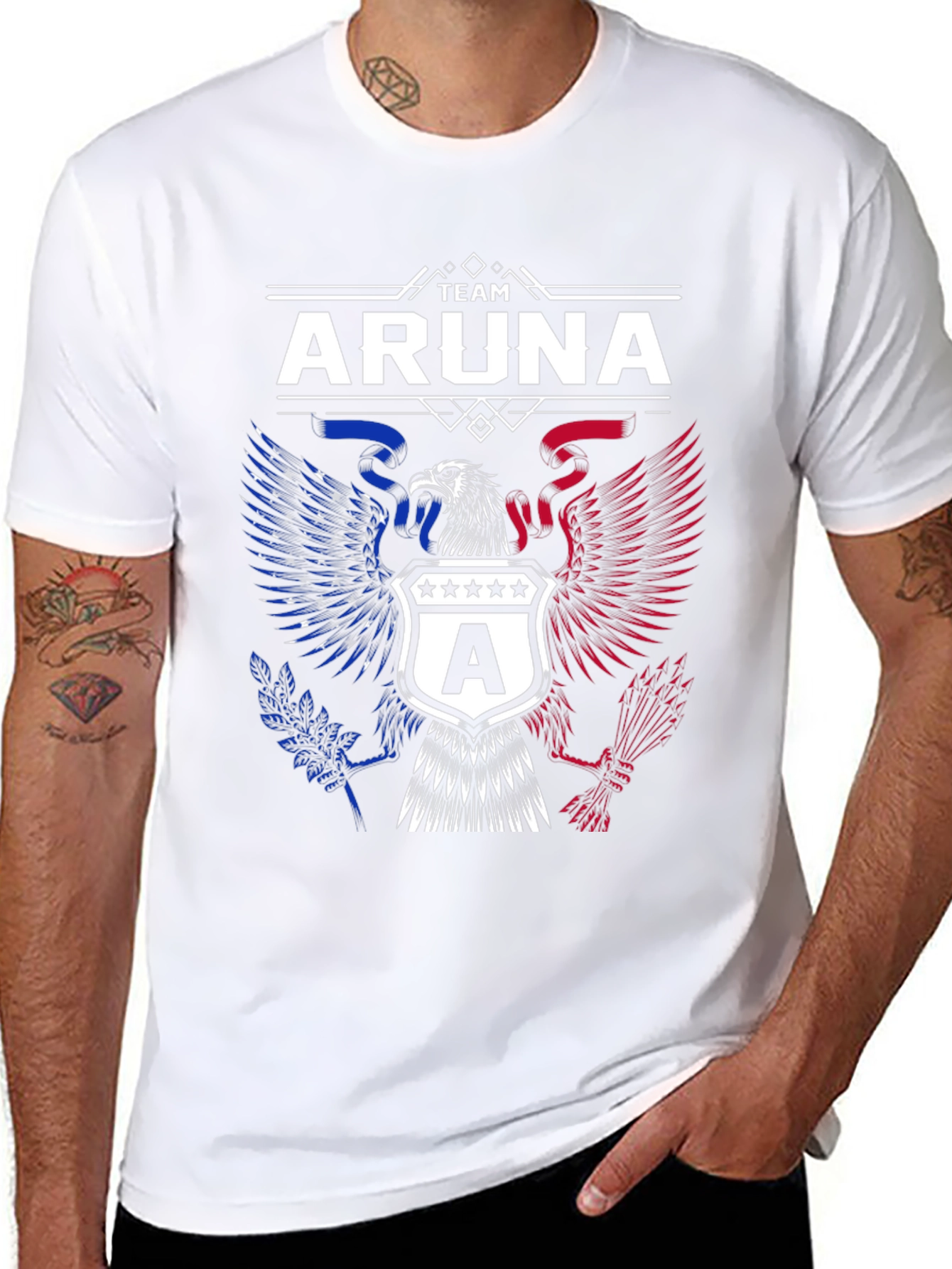 Team ARUNA Eagle Graphic T-Shirt