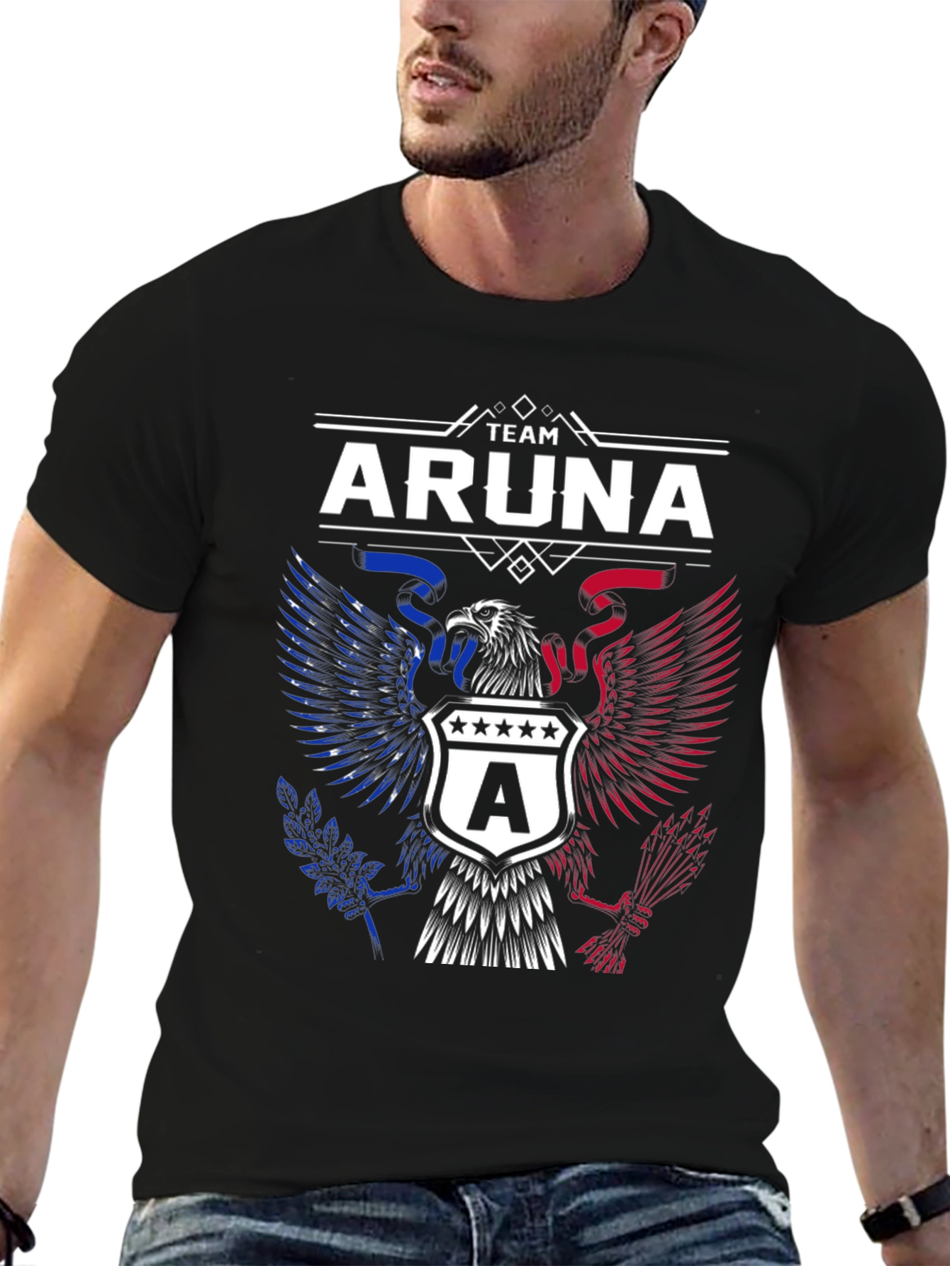 Team ARUNA Eagle Graphic T-Shirt
