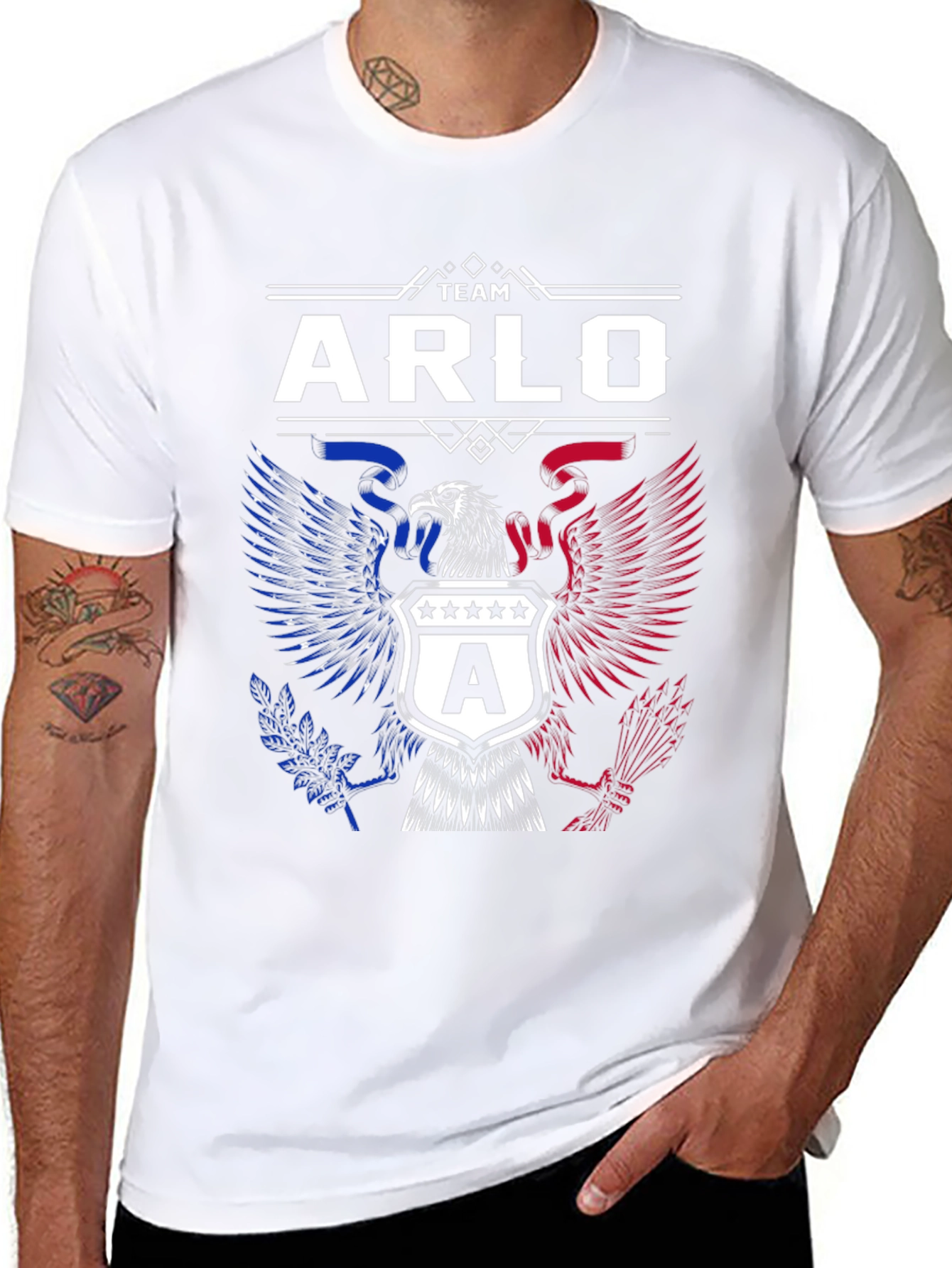 Team Arlo Patriotic Eagle T-Shirt