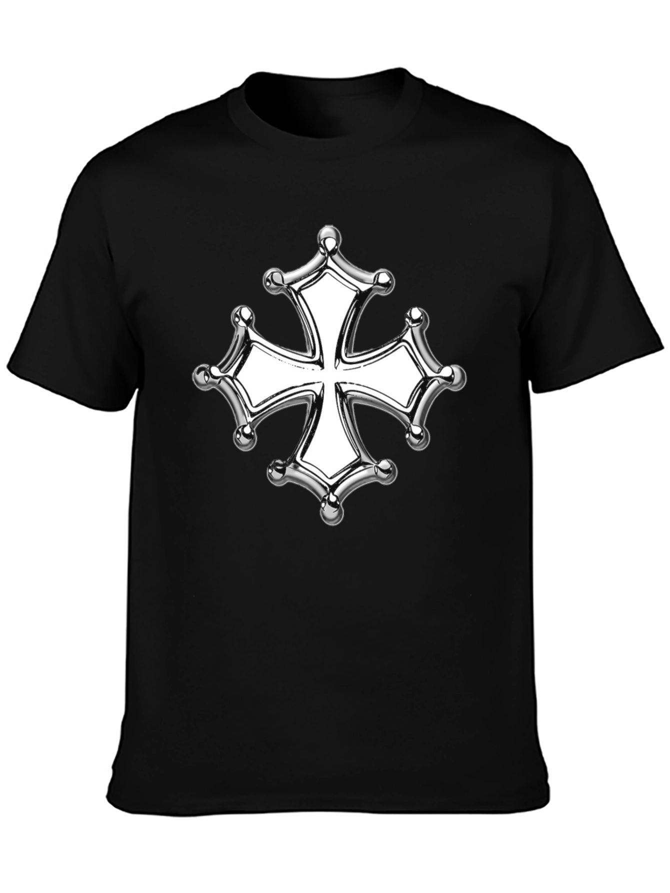 Chrome Toulouse Cross Black T-Shirt