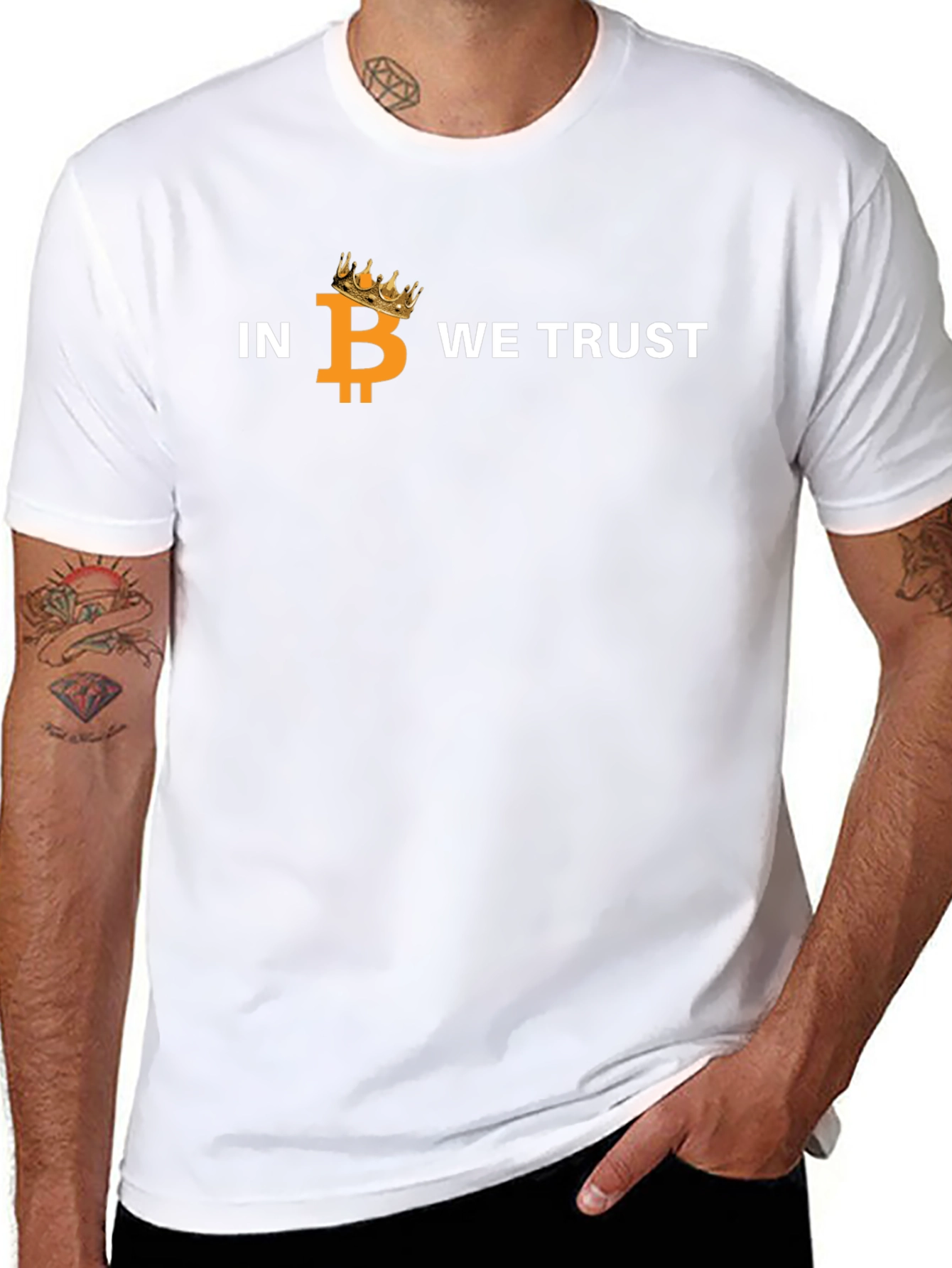 Bitcoin Trust Graphic Tee - Crypto Currency T-Shirt