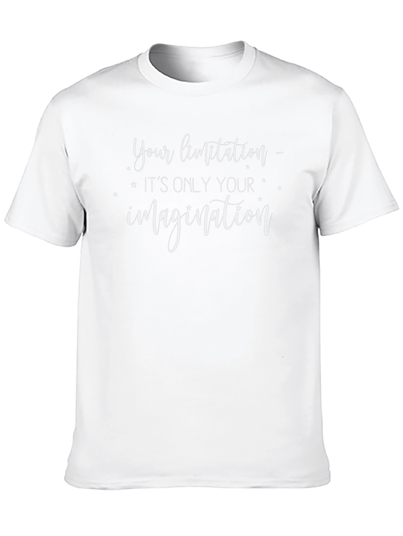 Inspirational T-Shirt - Your Limitation is Imagination