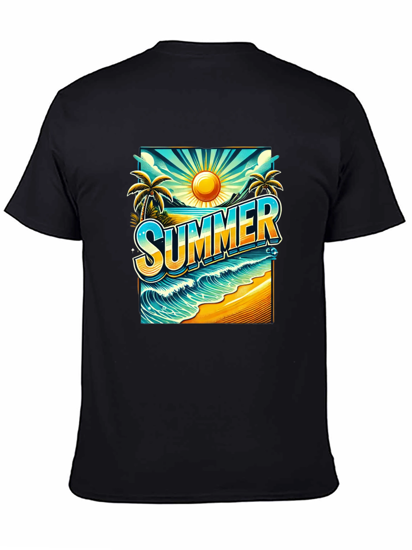 Summer Beach Graphic Tee
