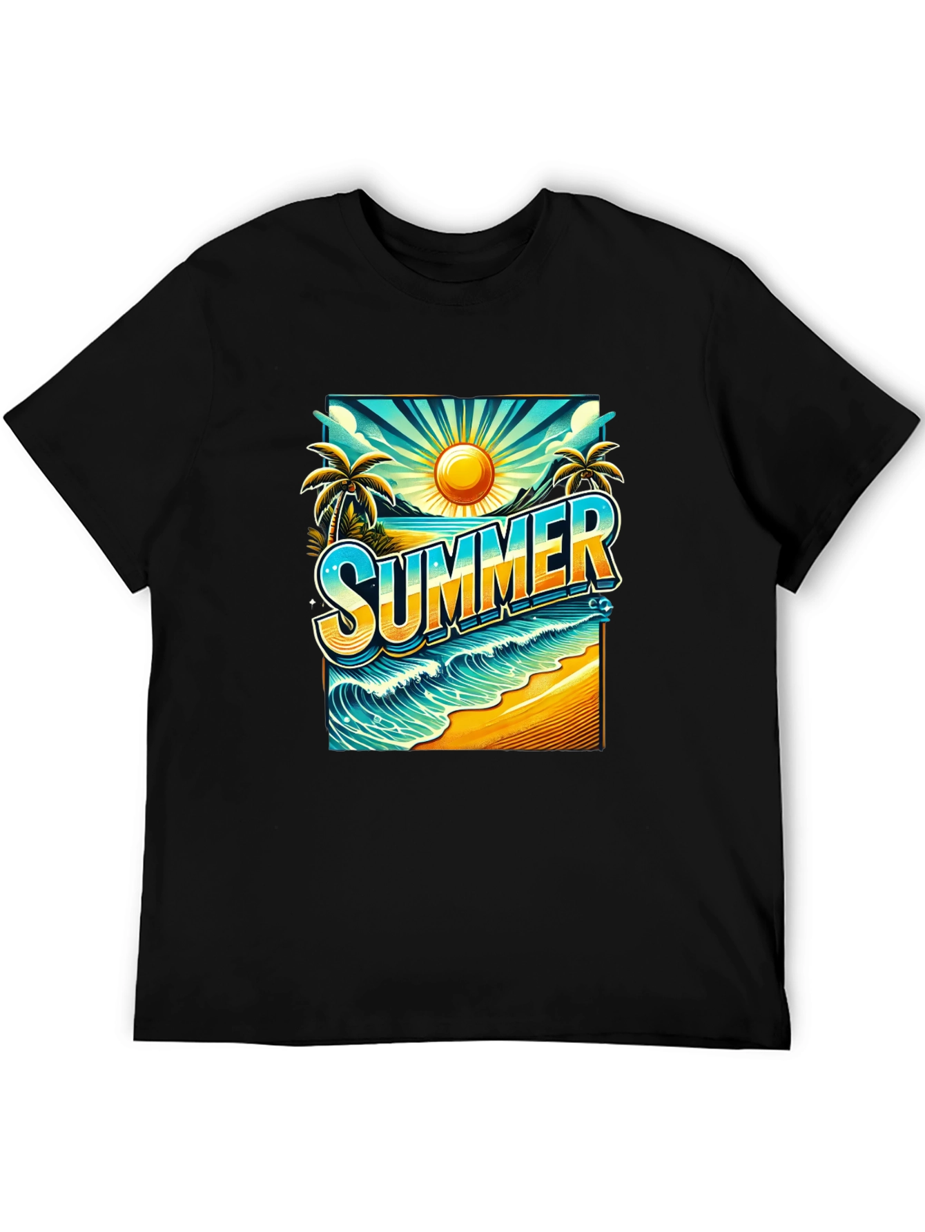 Summer Beach Graphic Tee