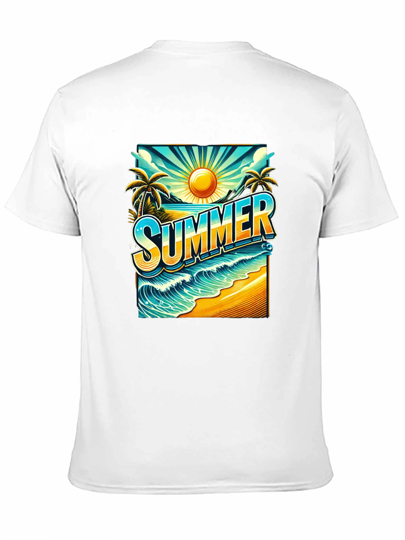 Summer Beach Graphic Tee