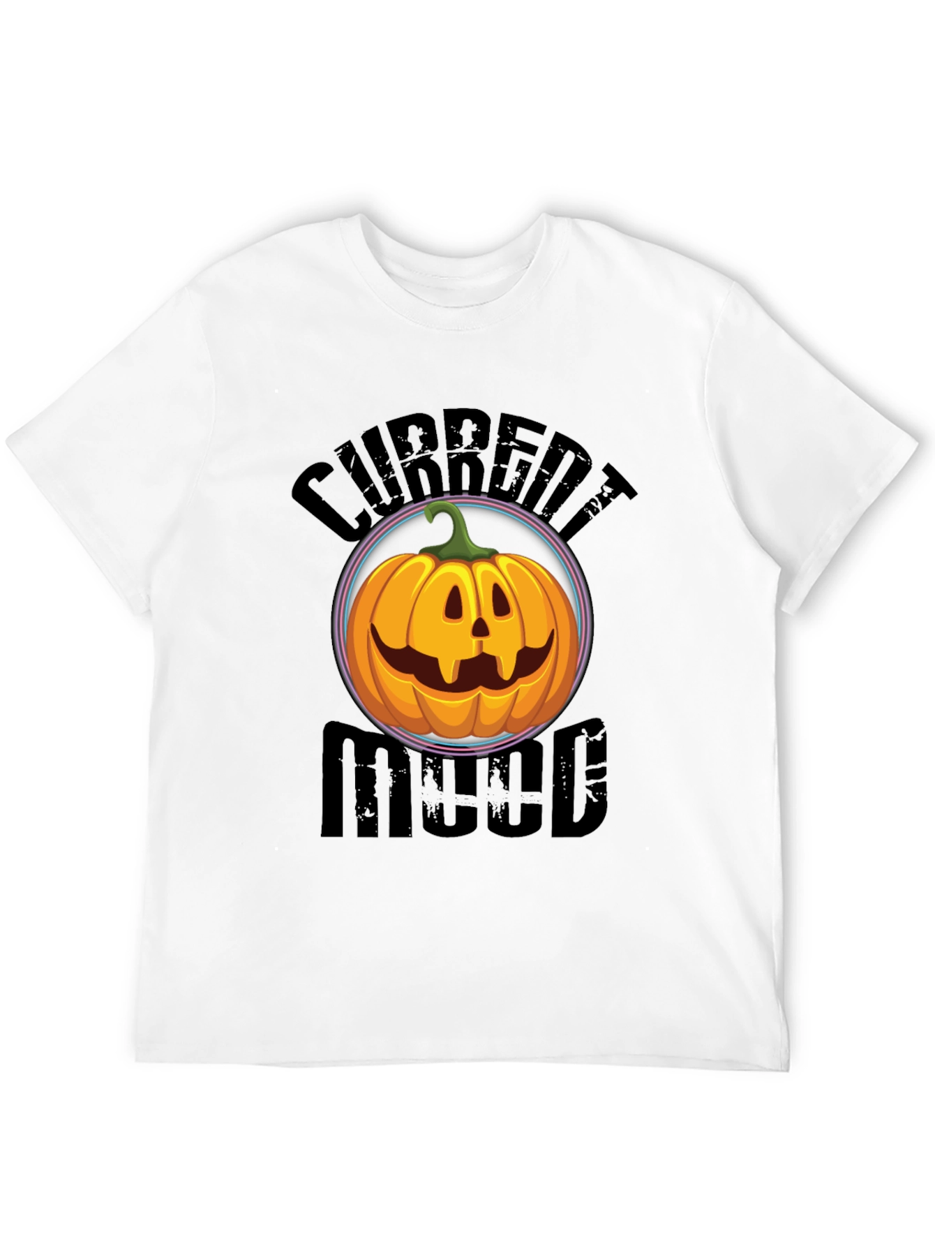 Current Mood Pumpkin Graphic T-Shirt