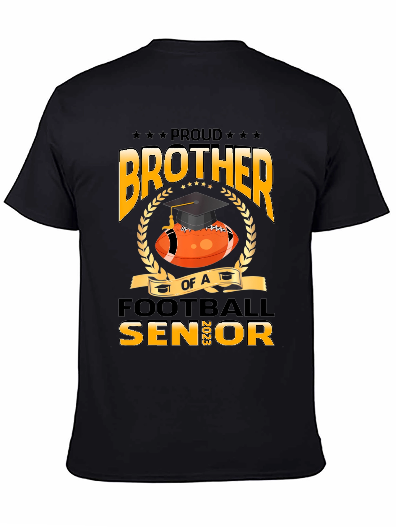 Proud Brother Football Senior 2023 T-Shirt