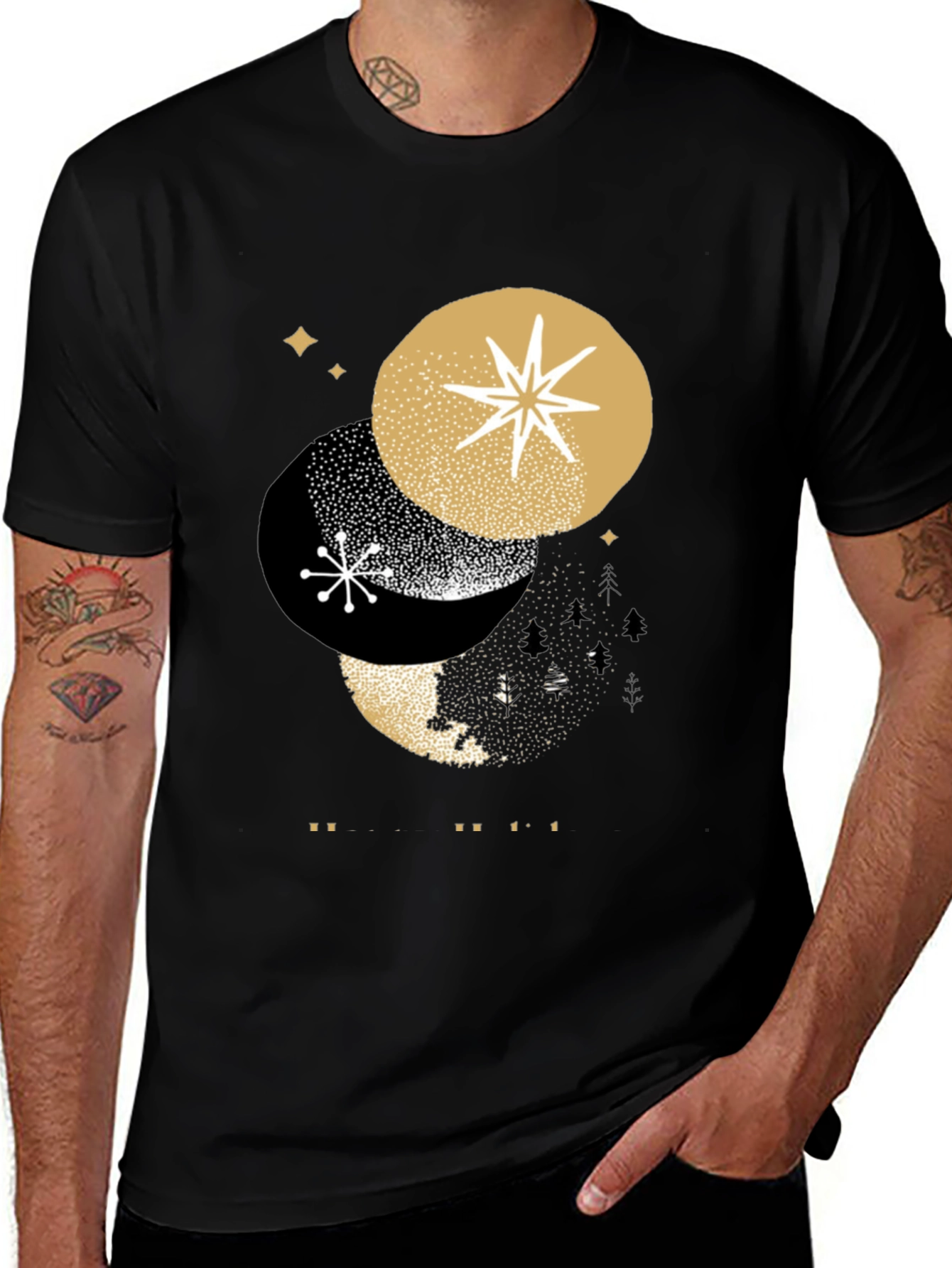 Celestial T-Shirt - Black
