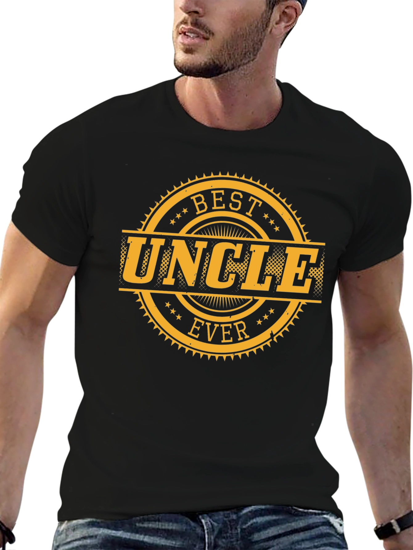 Best Uncle Ever T-Shirt - Novelty Family Gift