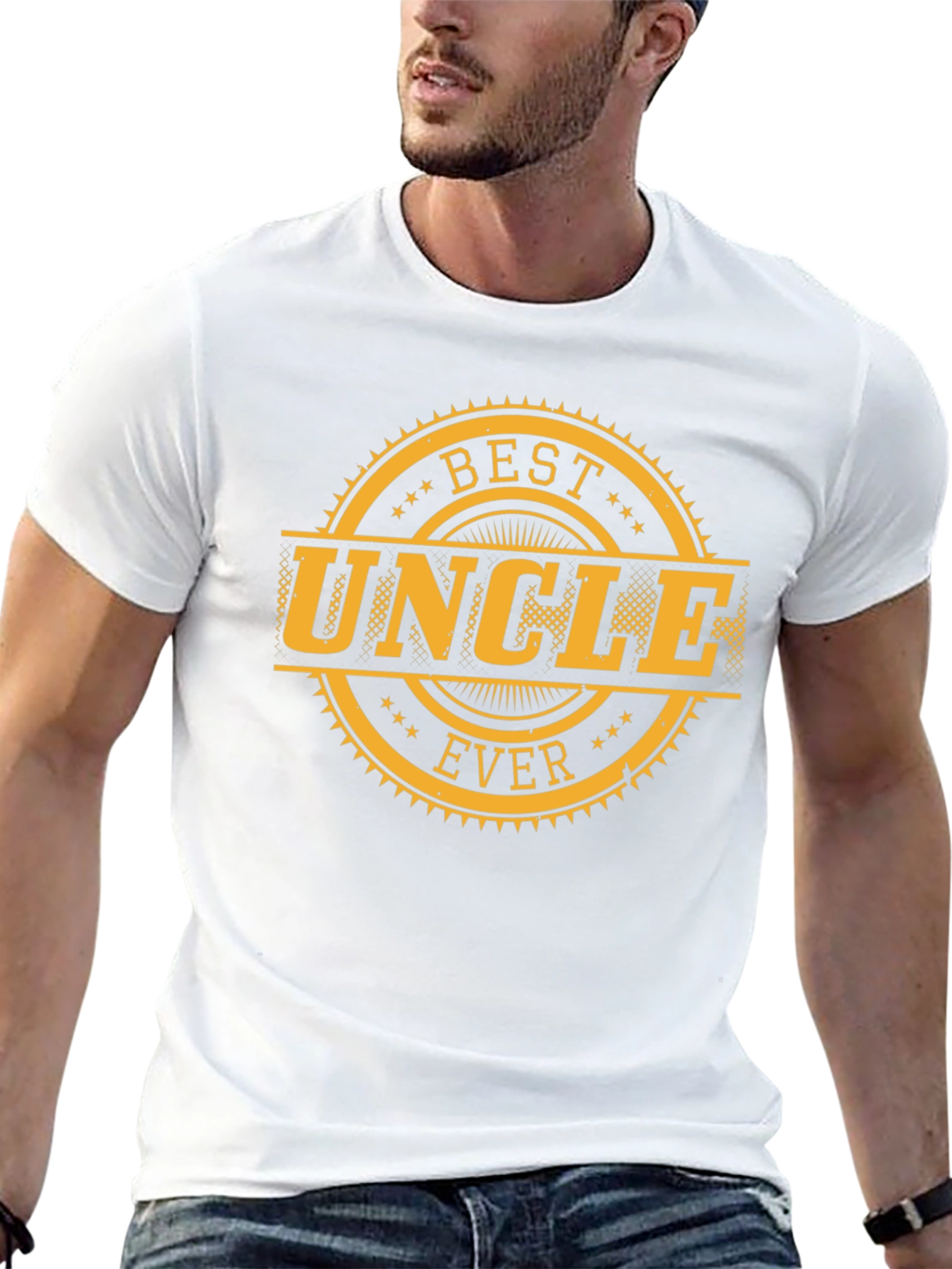 Best Uncle Ever T-Shirt - Novelty Family Gift