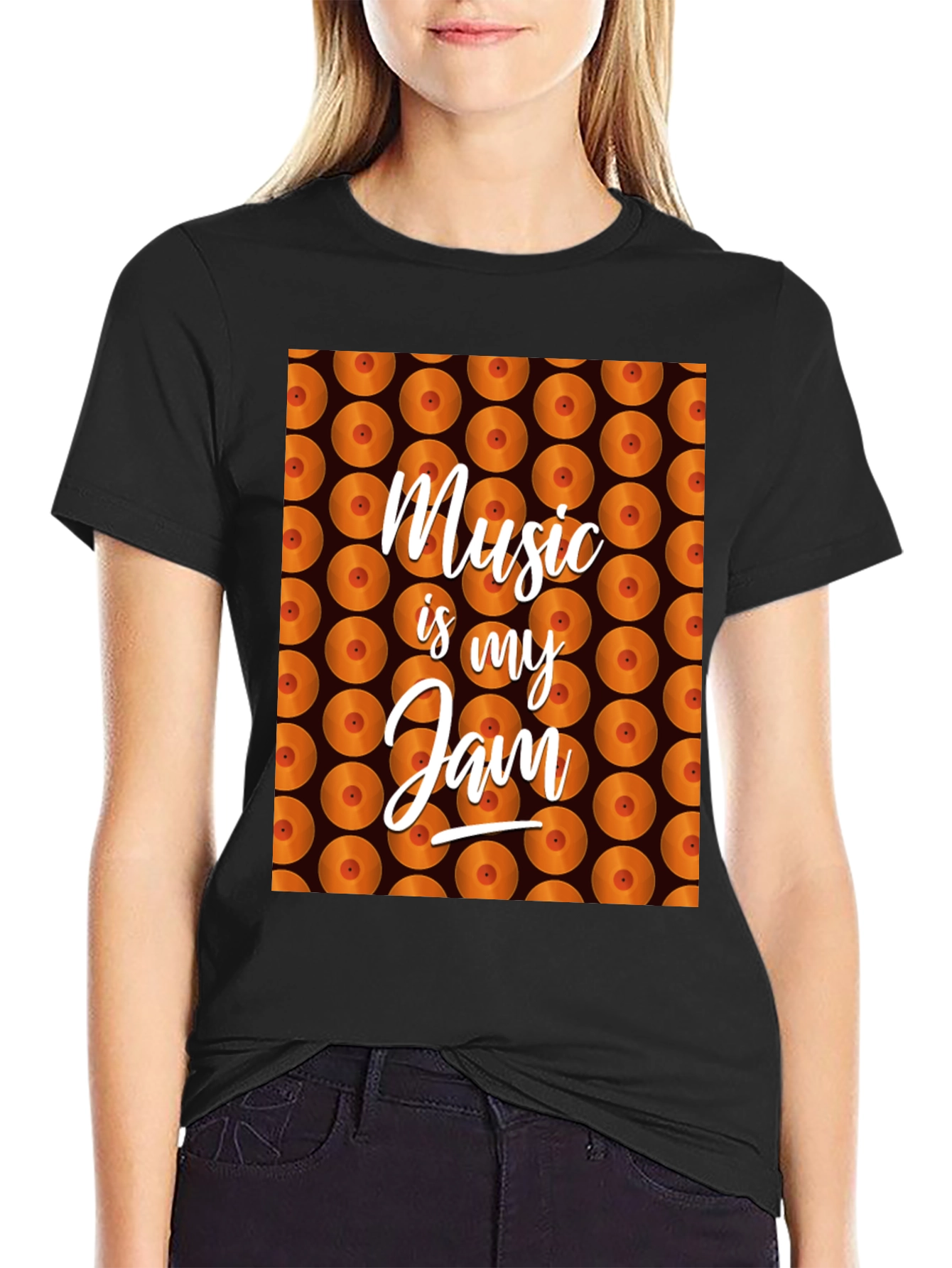 Music Is My Jam Graphic T-Shirt