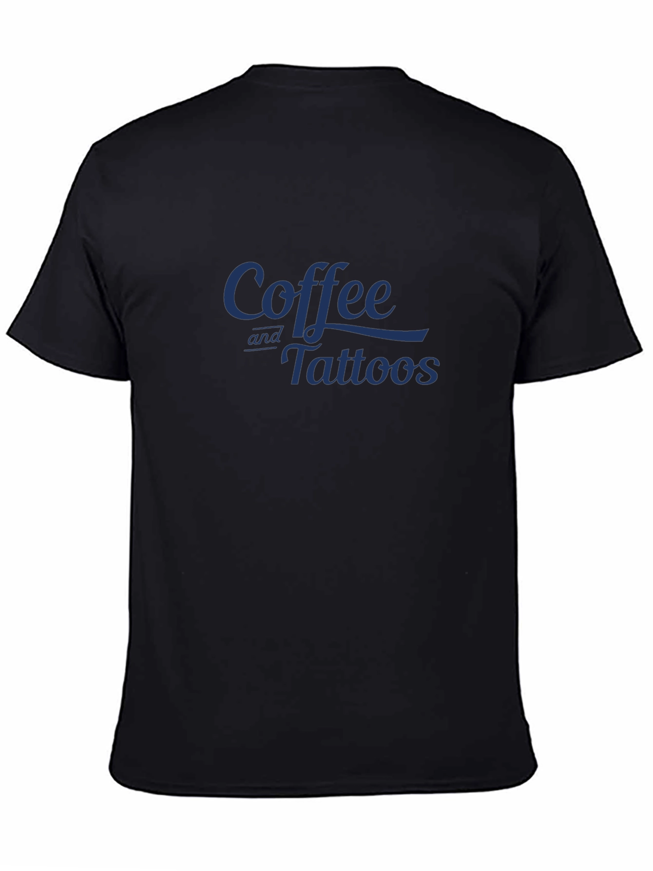 Coffee and Tattoos Graphic Tee - Soft Cotton Blend