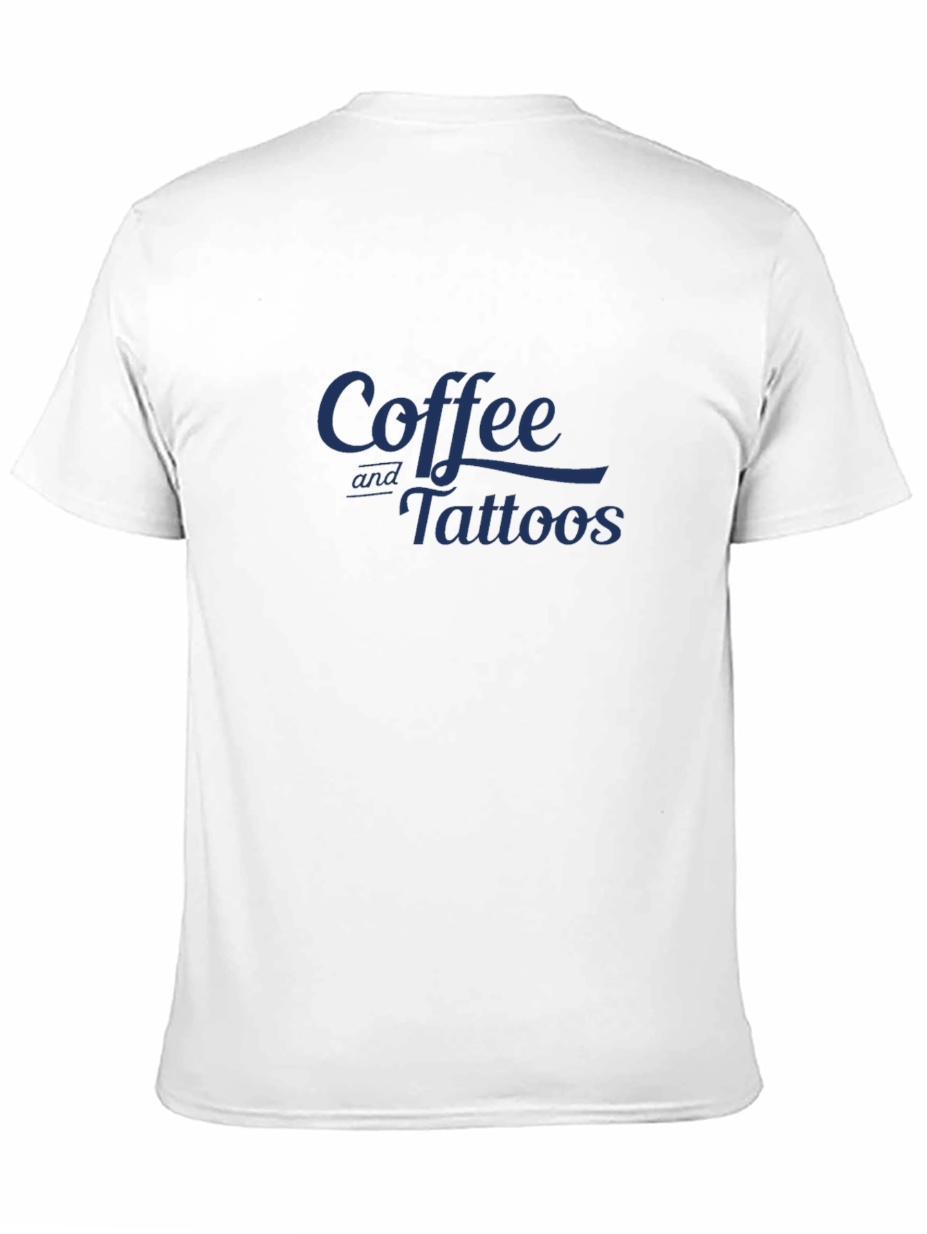 Coffee and Tattoos Graphic Tee - Soft Cotton Blend