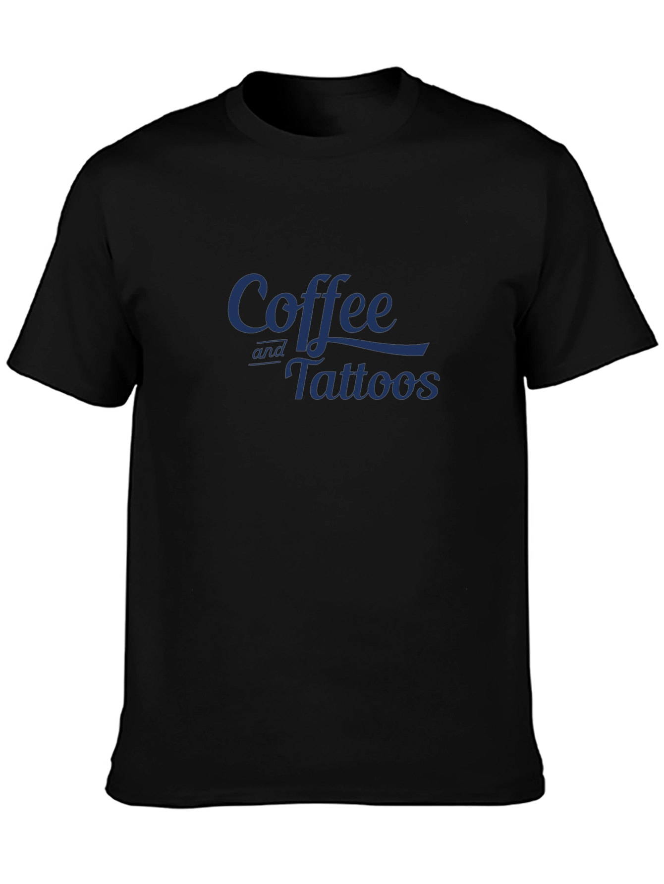 Coffee and Tattoos Graphic Tee - Soft Cotton Blend