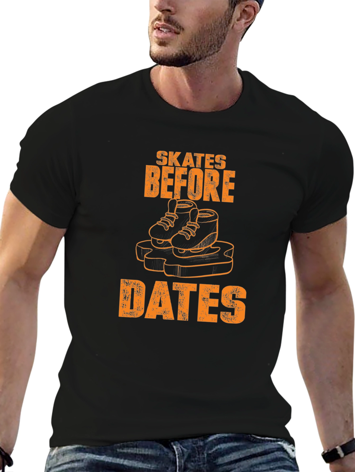 Skates Before Dates Graphic Tee