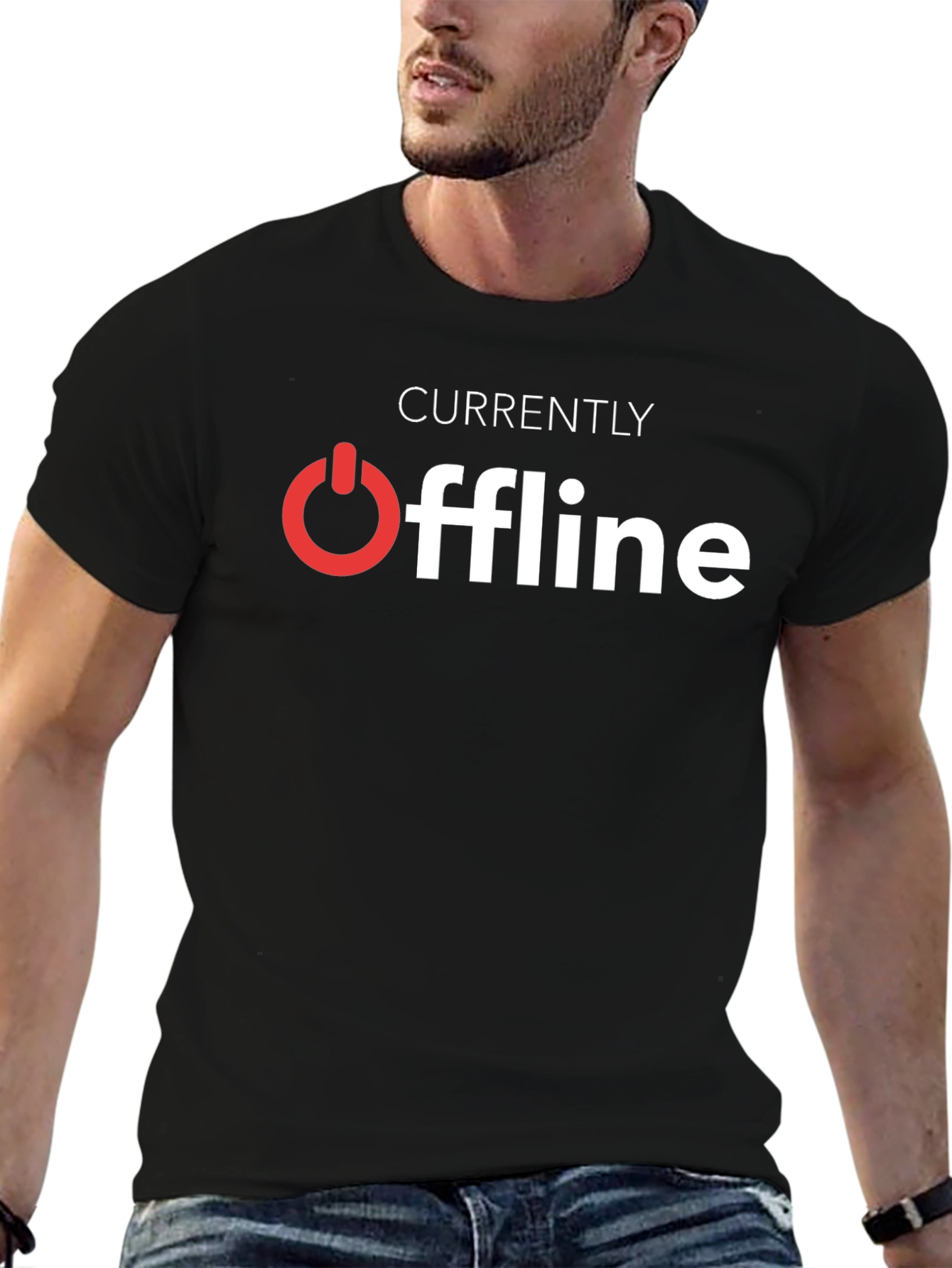 Currently Offline Graphic T-Shirt