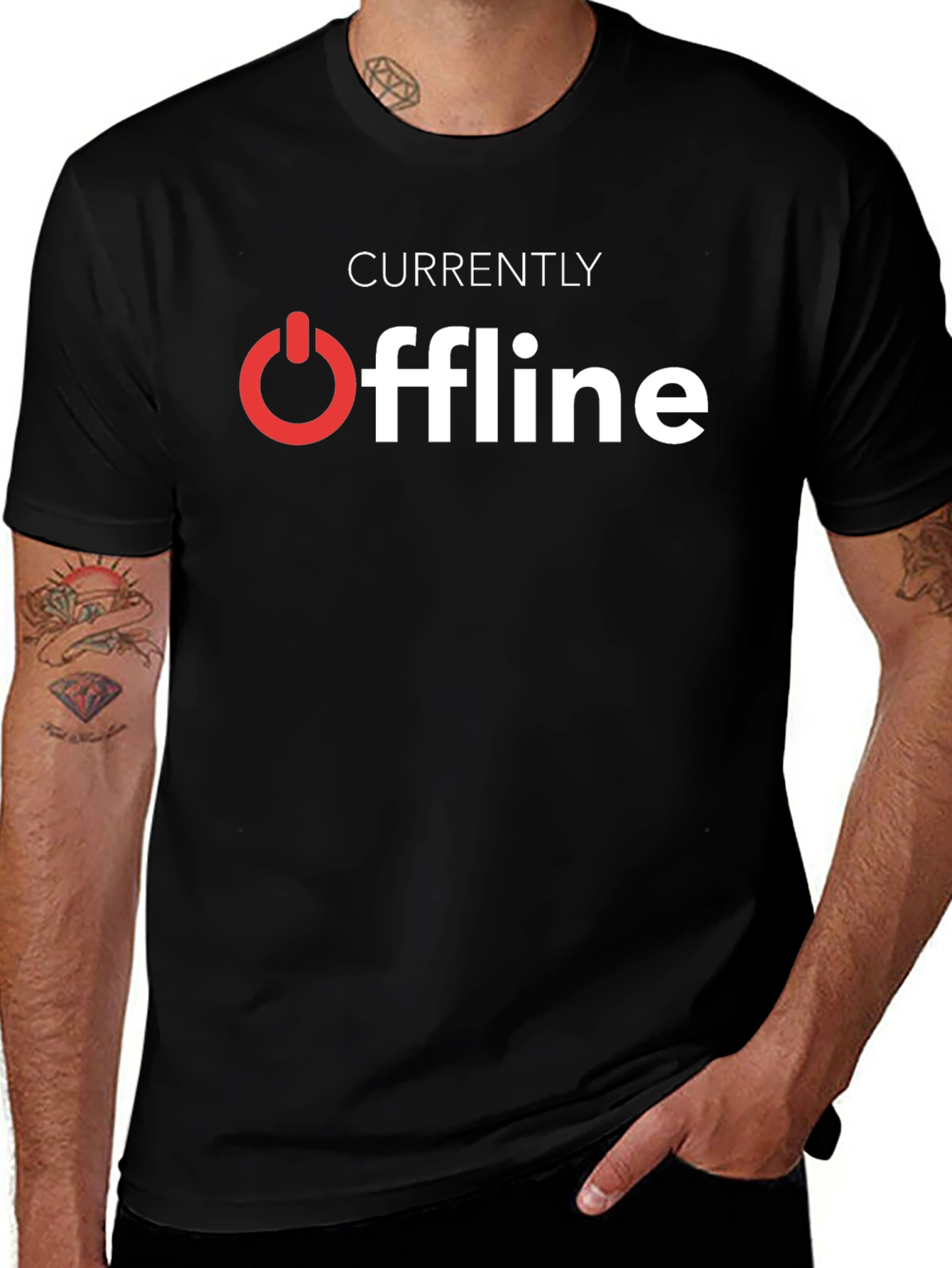 Currently Offline Graphic T-Shirt