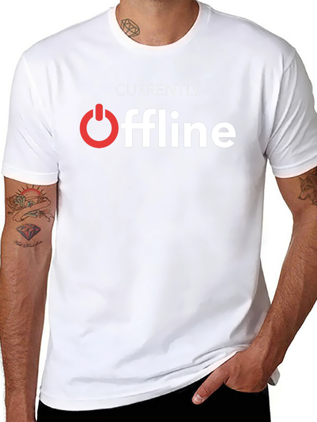 Currently Offline Graphic T-Shirt