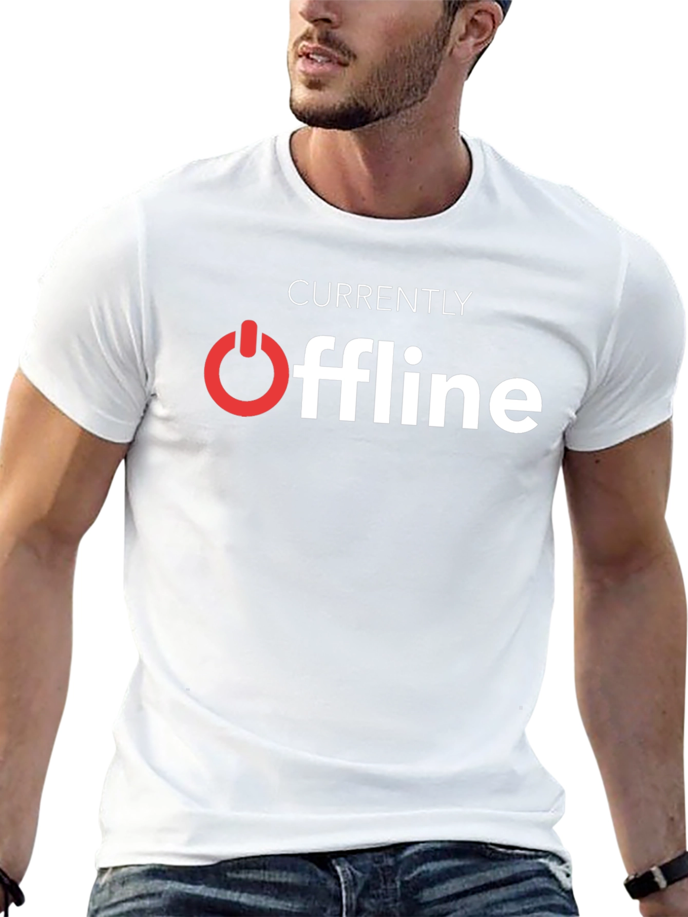 Currently Offline Graphic T-Shirt