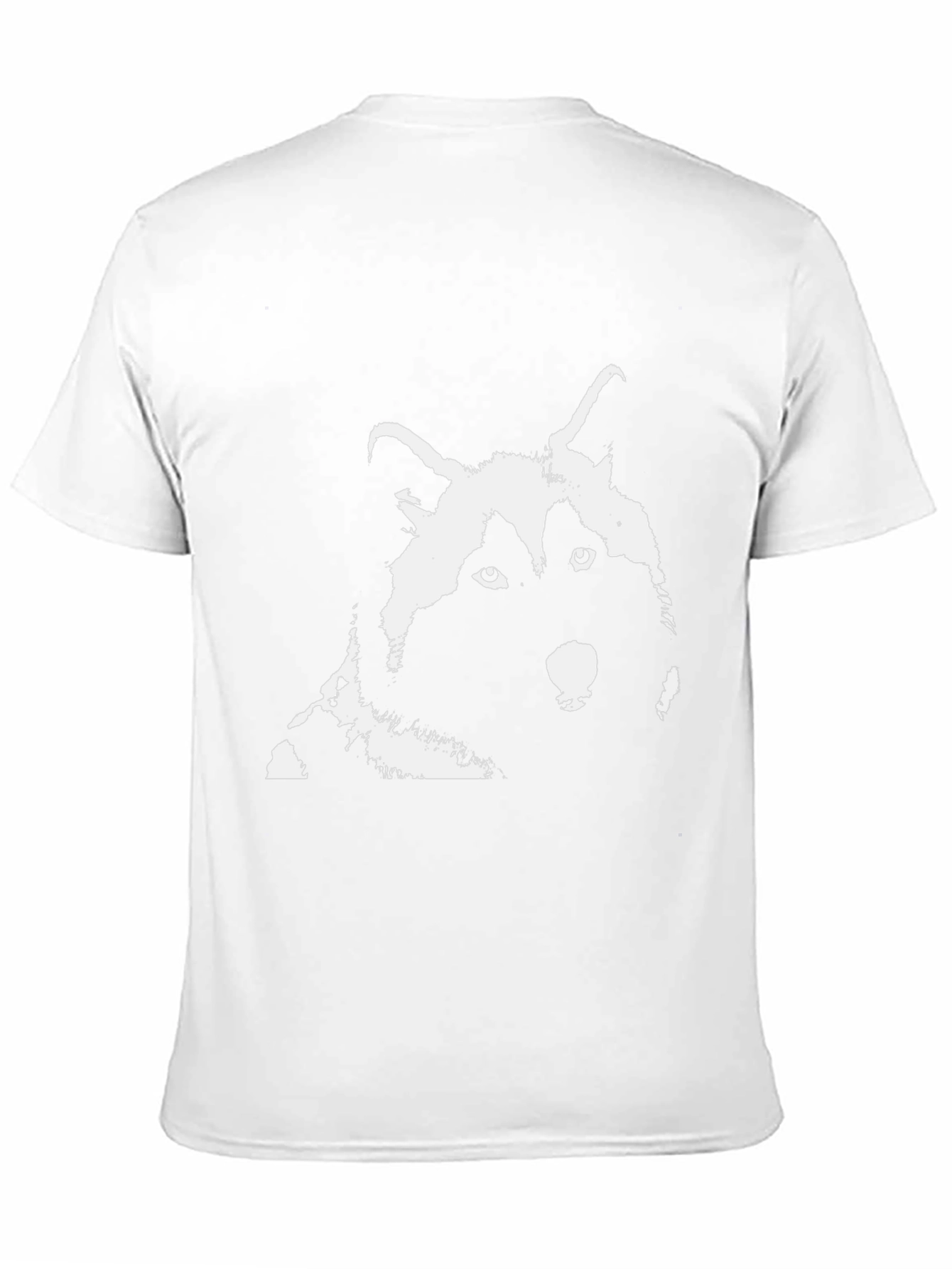 Black Wolf Graphic Tee - Stylish & Comfortable