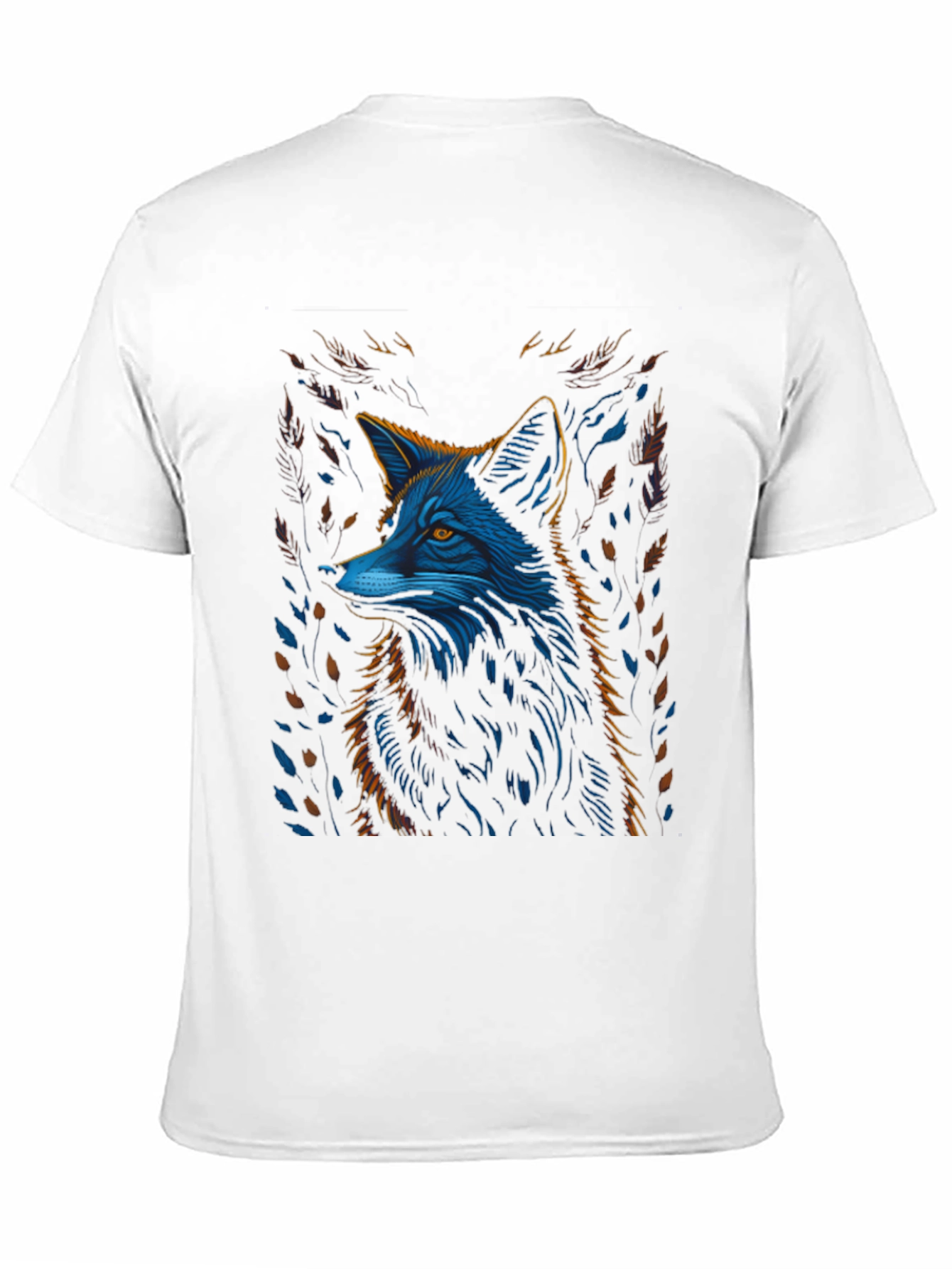 Fox Graphic Black T-Shirt - Stylish Animal Tee