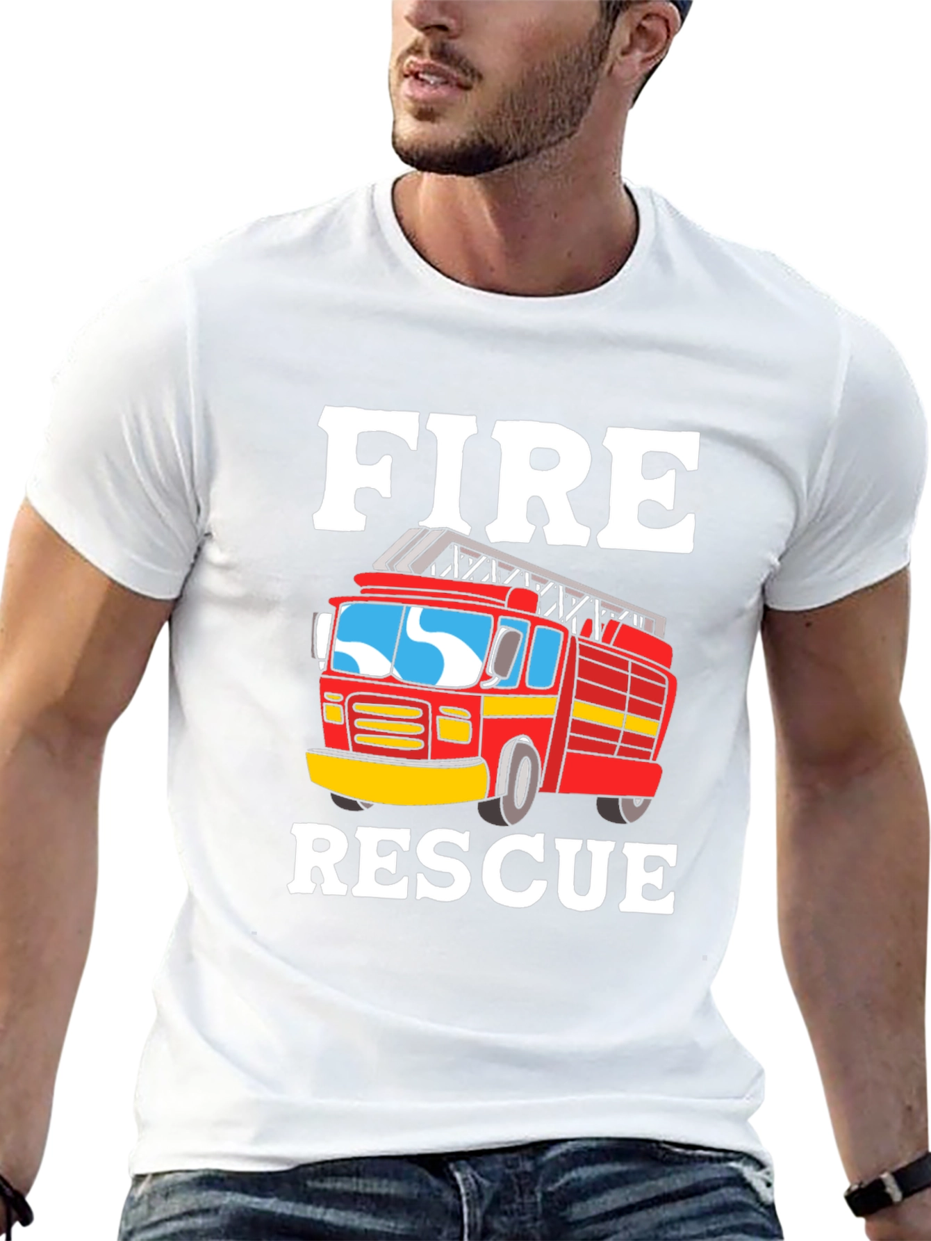 Fire Rescue Truck T-Shirt