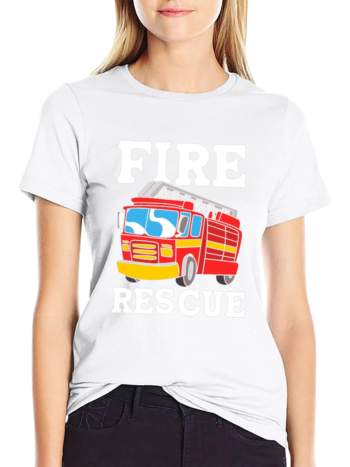 Fire Rescue Truck T-Shirt