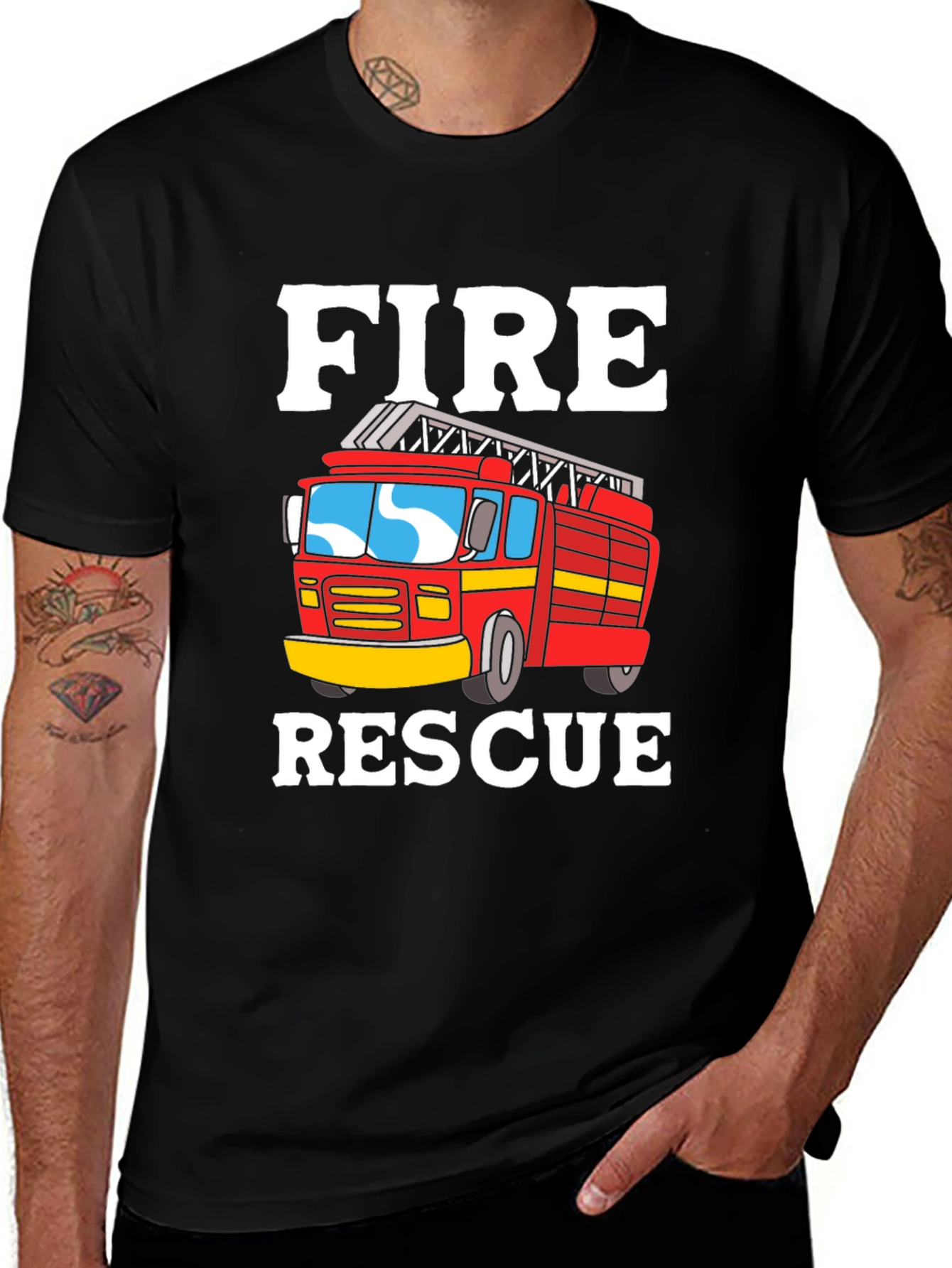 Fire Rescue Truck T-Shirt